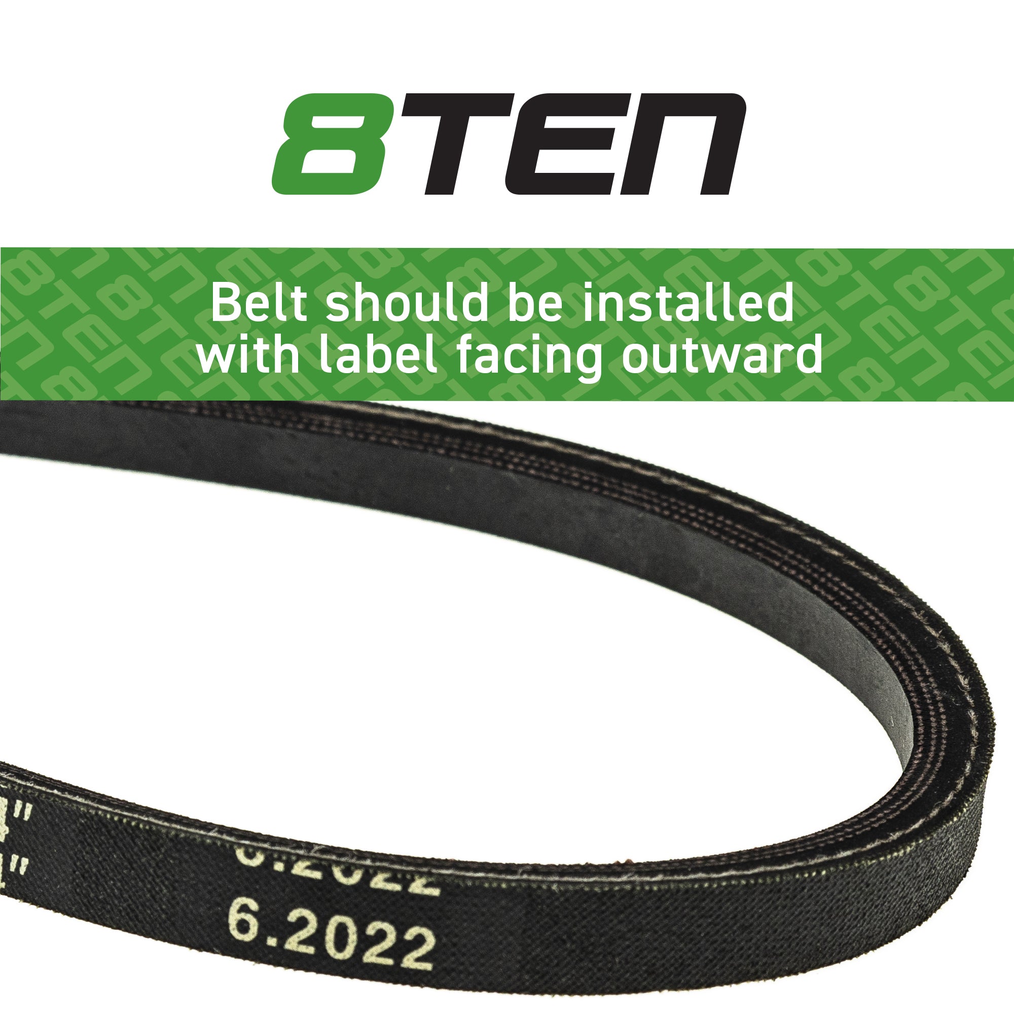 Drive Belt For Troy-Bilt Platinum 754-04176A | 8TEN