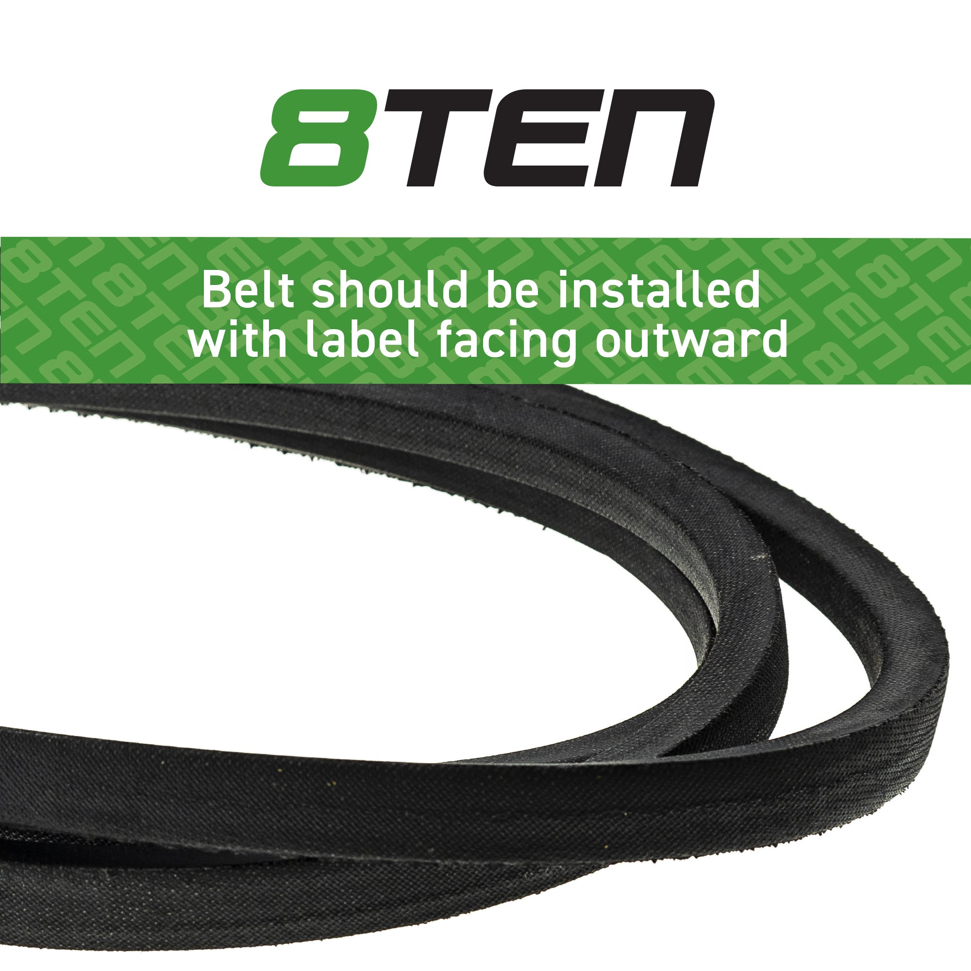 8TEN Drive Belt for Exmark 116-9702 Lazer Z S-Series LZS902DKU72R00 72 Inch Deck