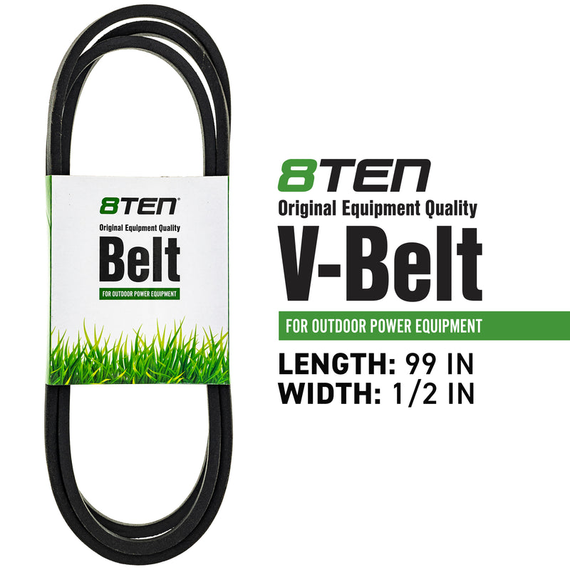 8TEN 810-CBL2662T Drive Belt for zOTHER Toro Exmark Snapper