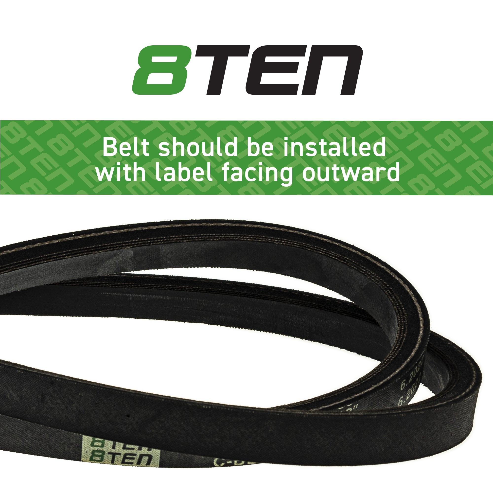 8TEN Drive Belt 1-543224 543224 1-323300 1-323300-SL