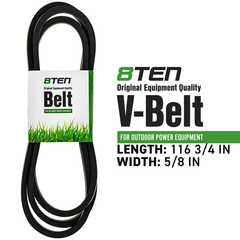 8TEN 810-CBL2671T Deck Belt for zOTHER