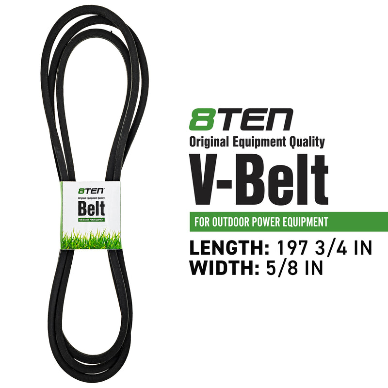 8TEN 810-CBL2689T Deck Belt for Ferris