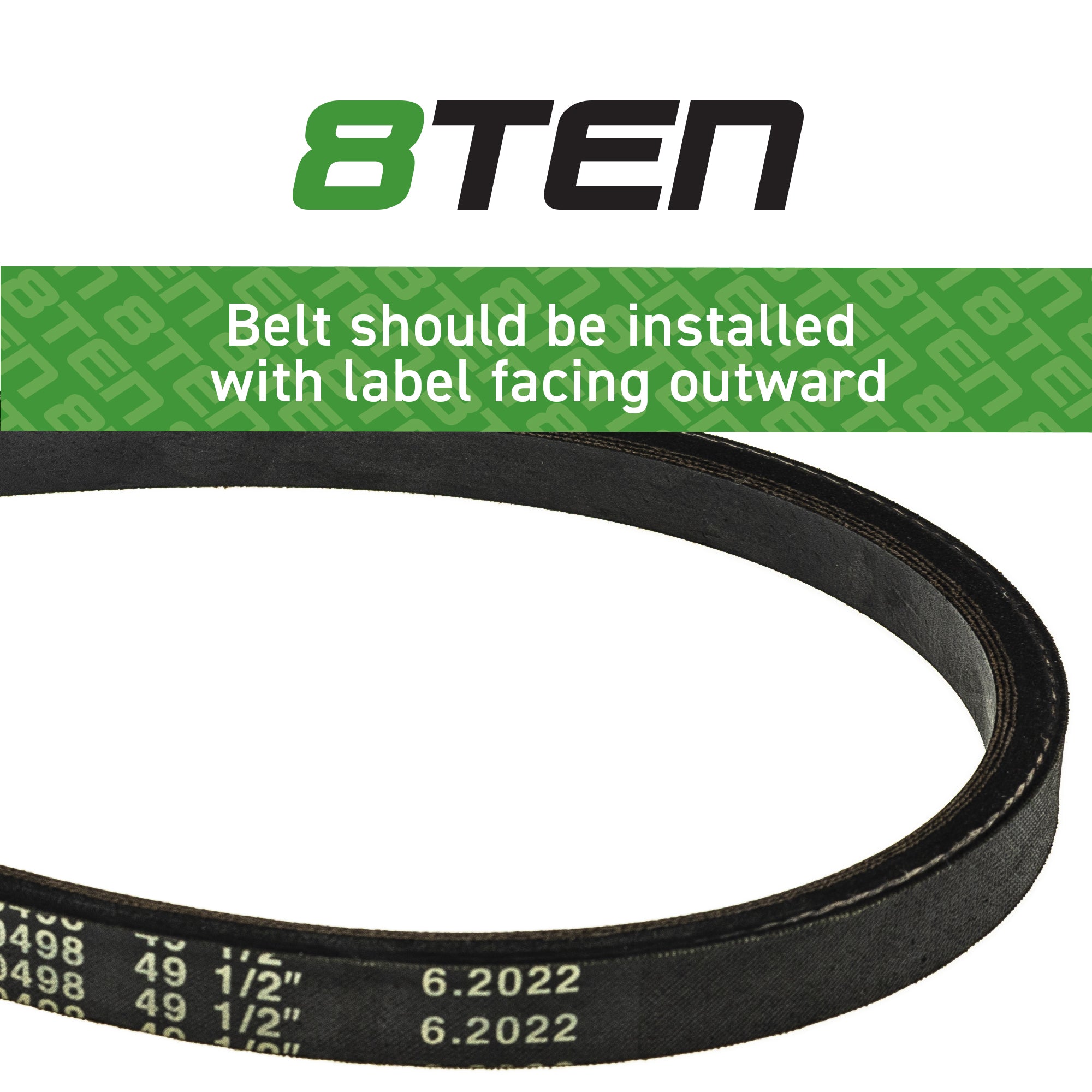 8TEN Drive Belt 07202900 06905800 01217400 01217300