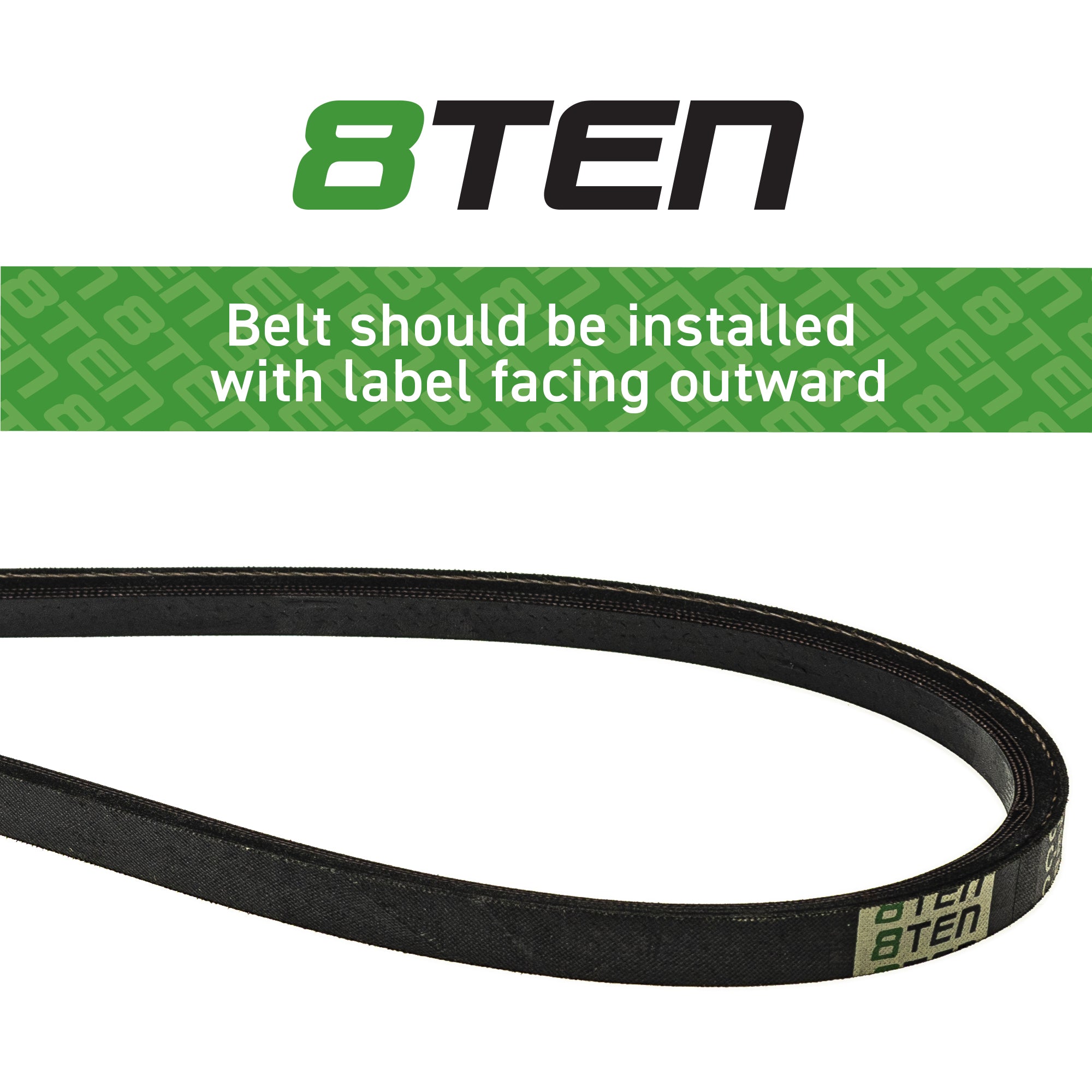 8TEN Drive Belt 07220000 034944 1650502 1650502SM