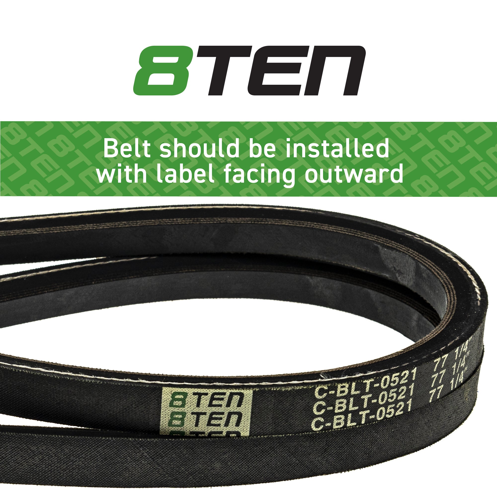 8TEN Drive Belt 15-457 D18087