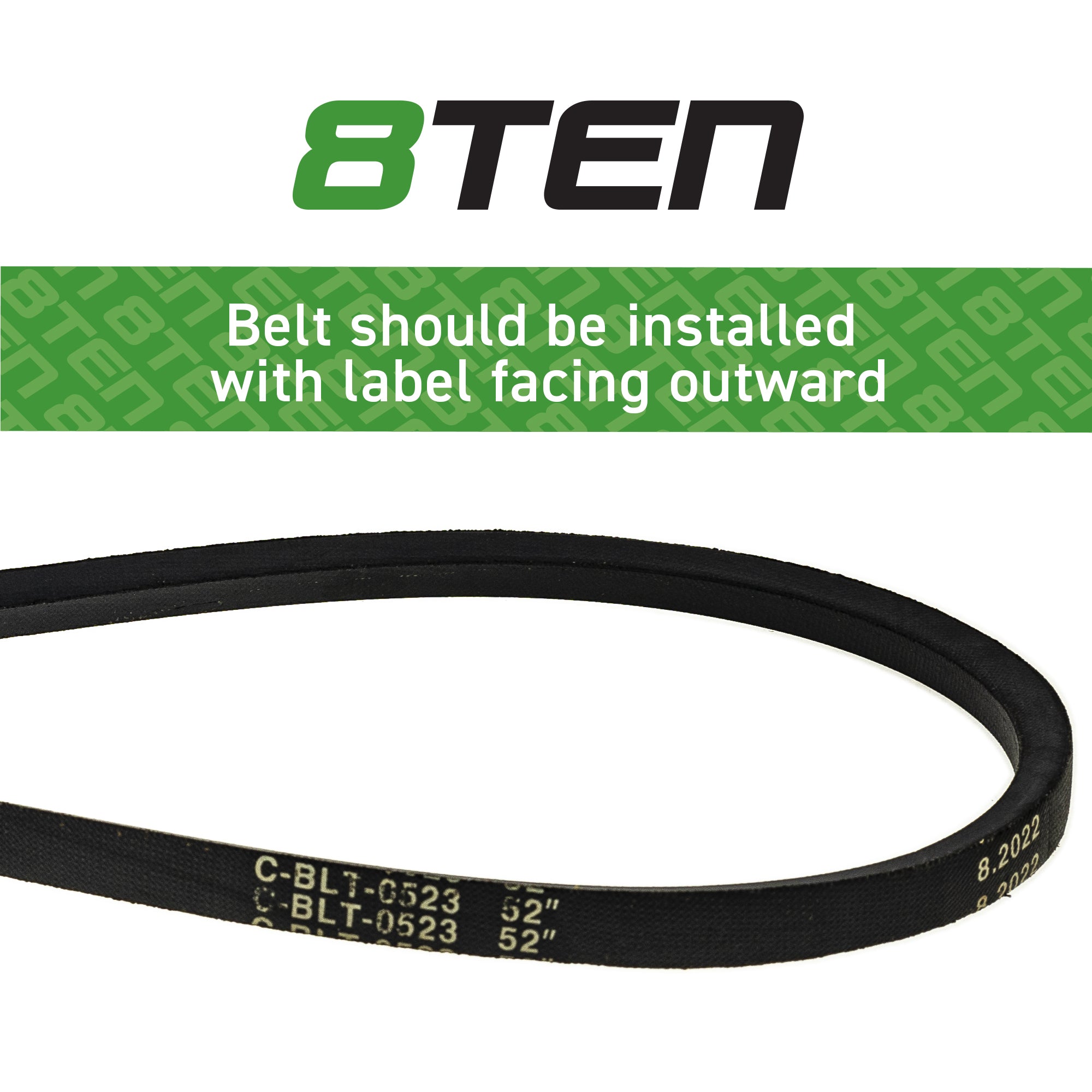 8TEN Deck Drive Belt 7106209YP