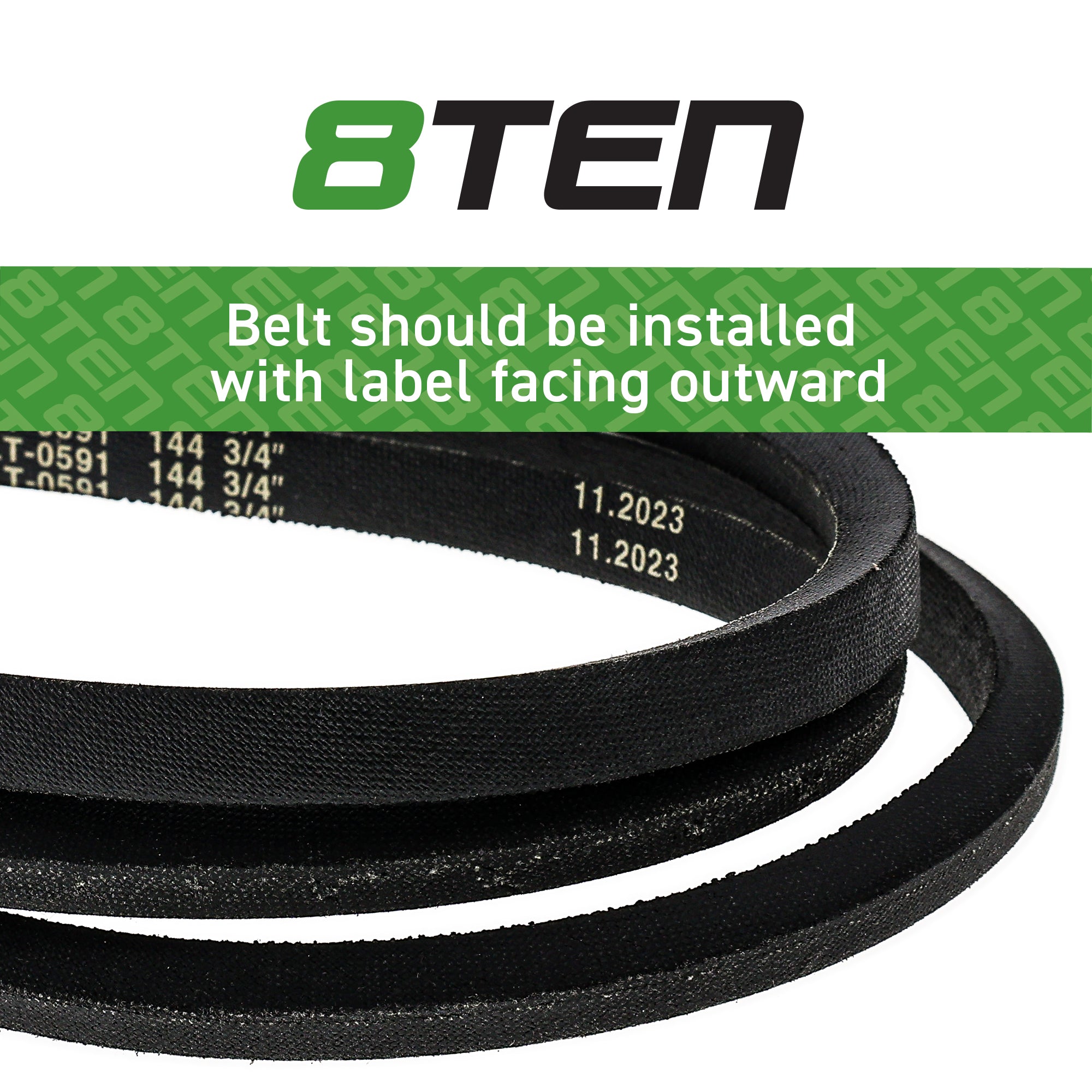 Deck Belt For MTD Cub Cadet Troy-Bilt 954-05078 | 8TEN