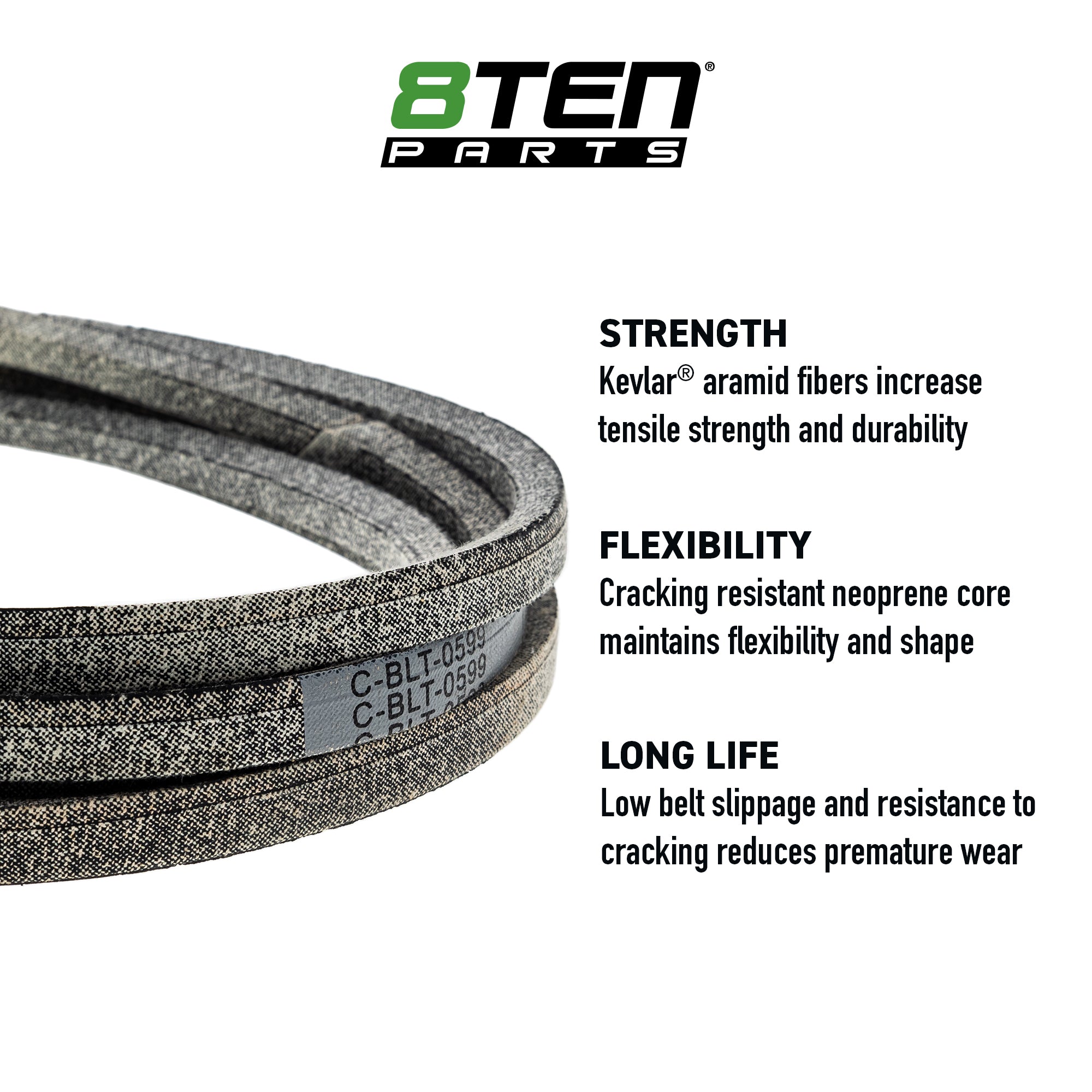 8TEN 810-CBL2711T Replacement Belt