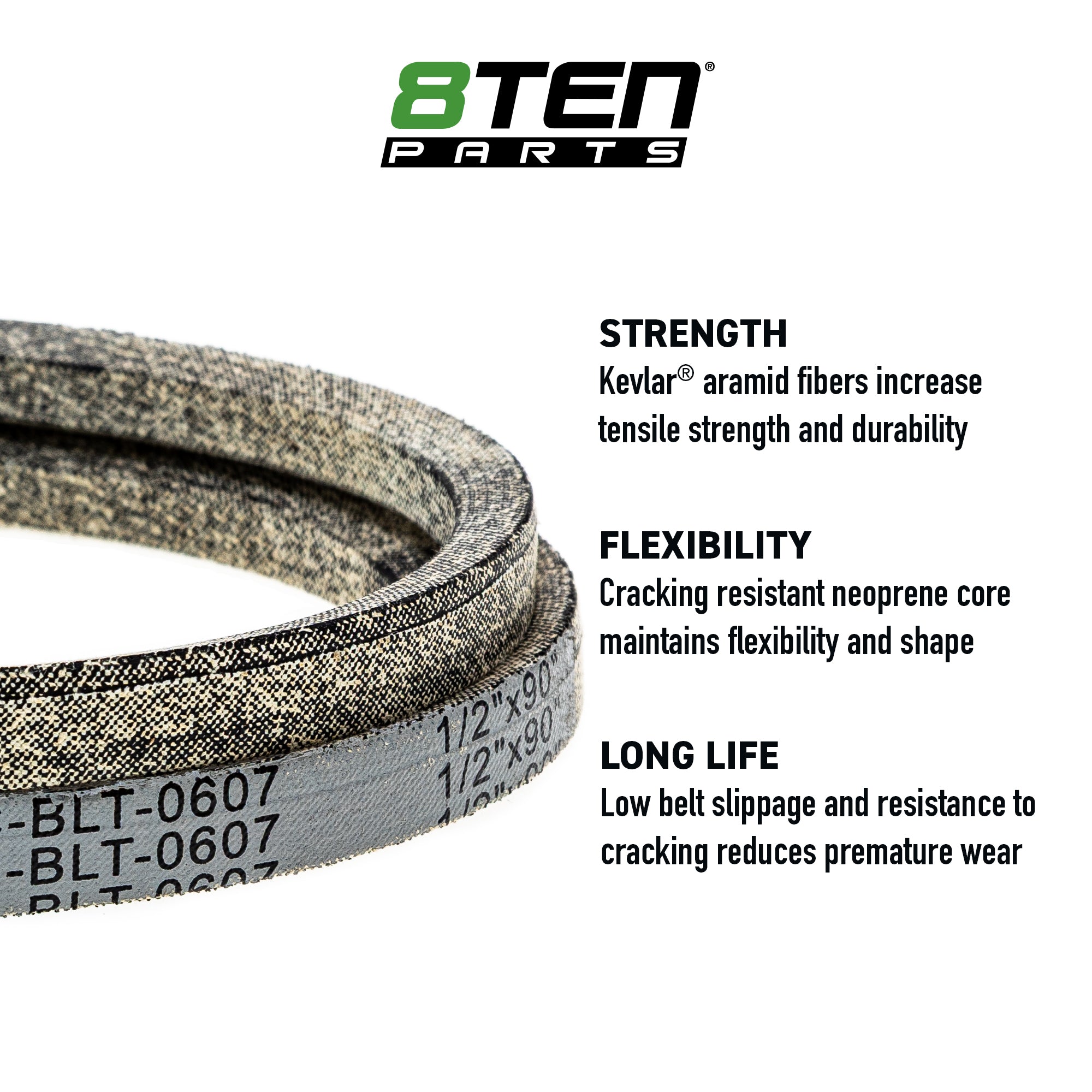 Belt with Kevlar® For Husqvarna AYP 130969 | 8TEN