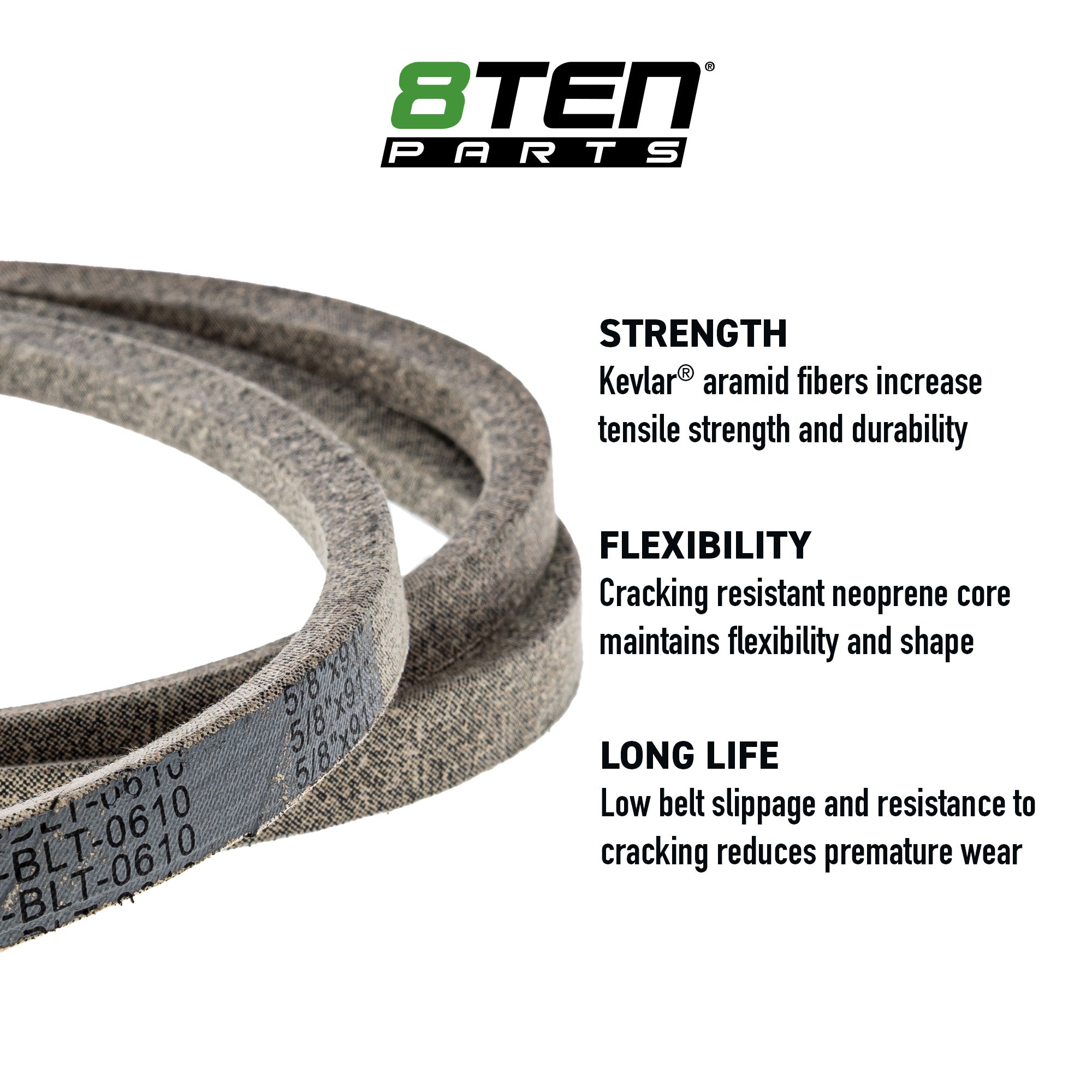 Belt with Kevlar® For Craftsman Cub Cadet 954-0467 | 8TEN