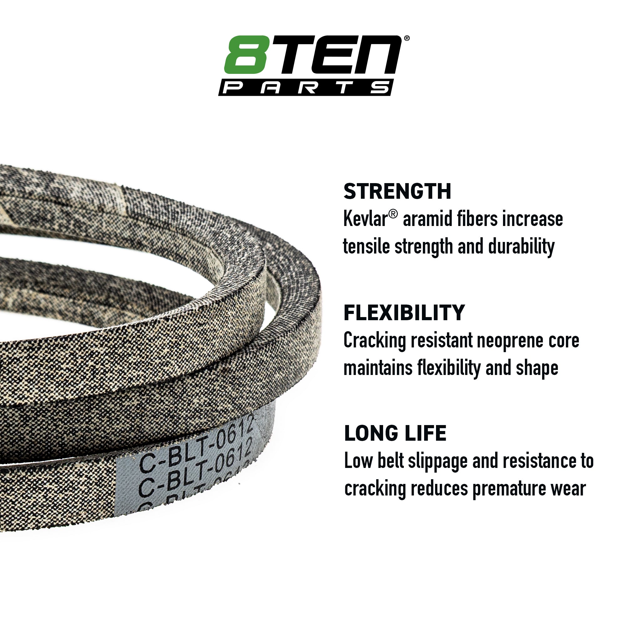 8TEN 810-CBL2834T Replacement Belt
