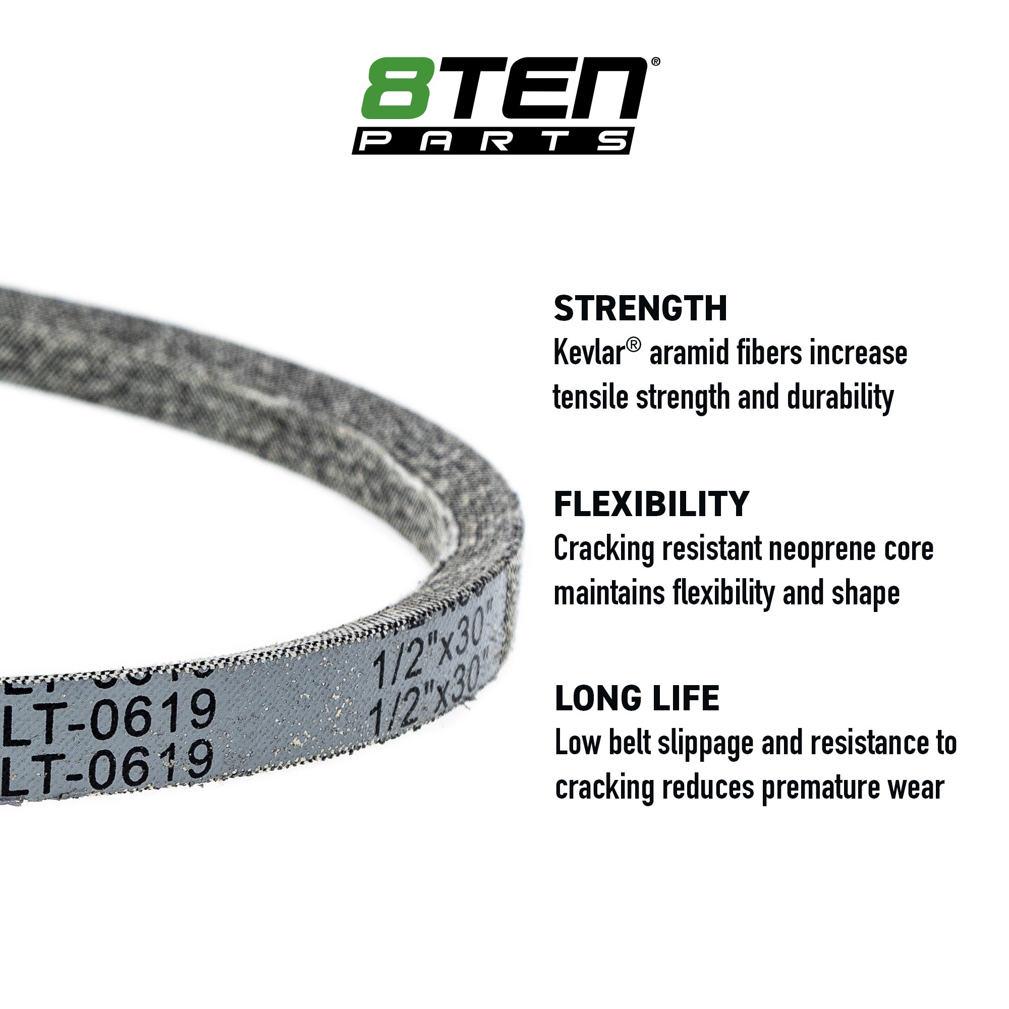 8TEN 810-CBL2831T Replacement Belt