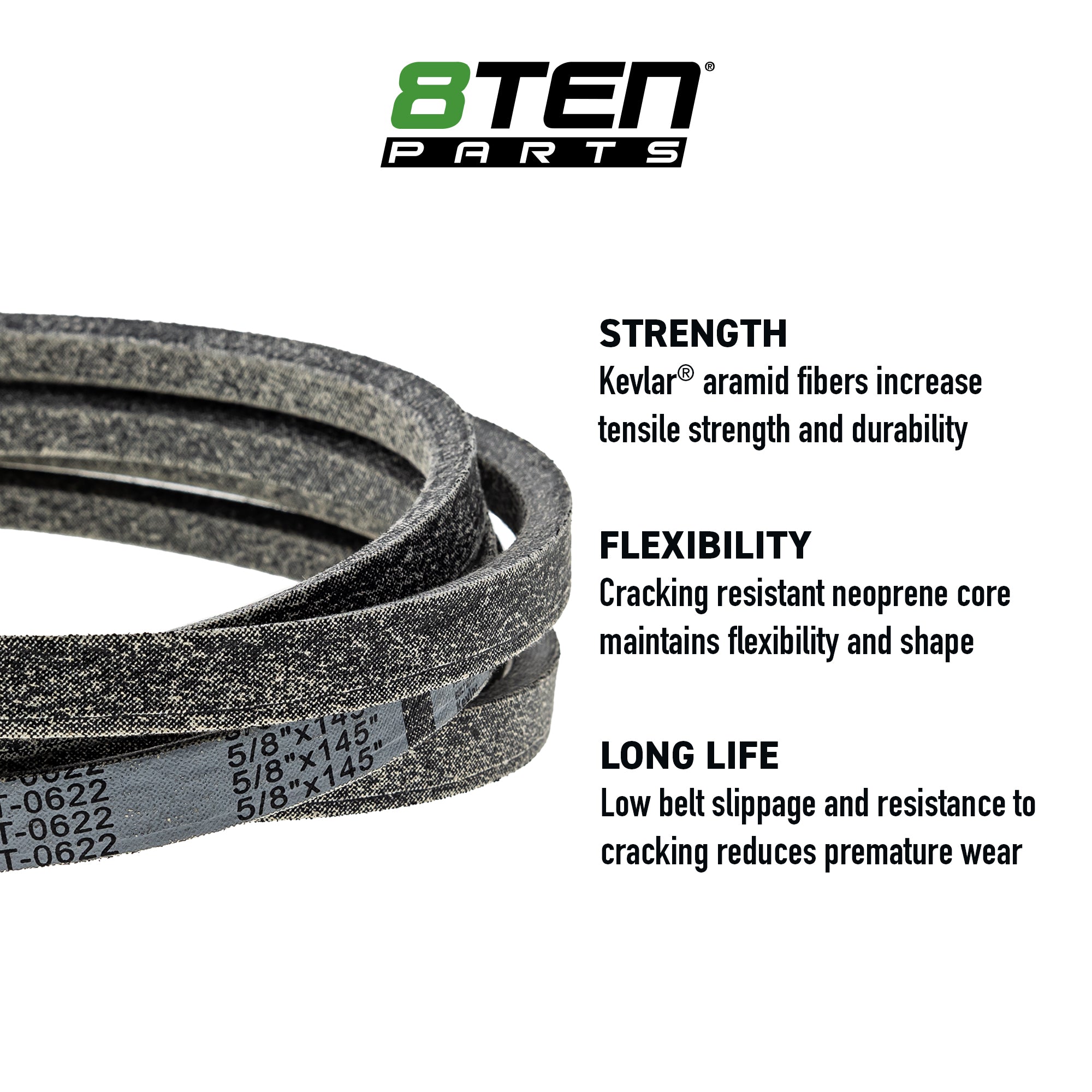 8TEN 810-CBL2844T Replacement Belt