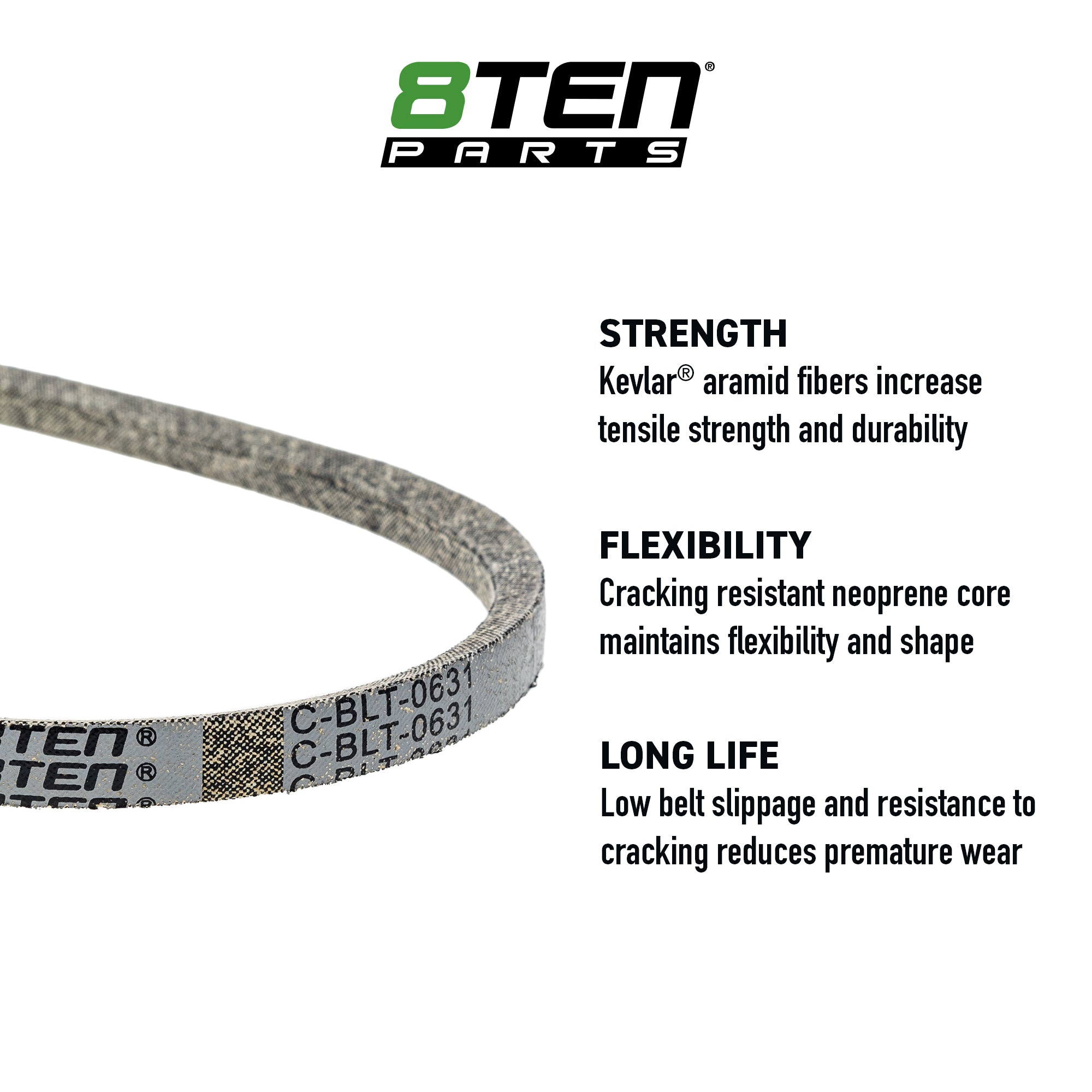 8TEN 810-CBL2853T Replacement Belt