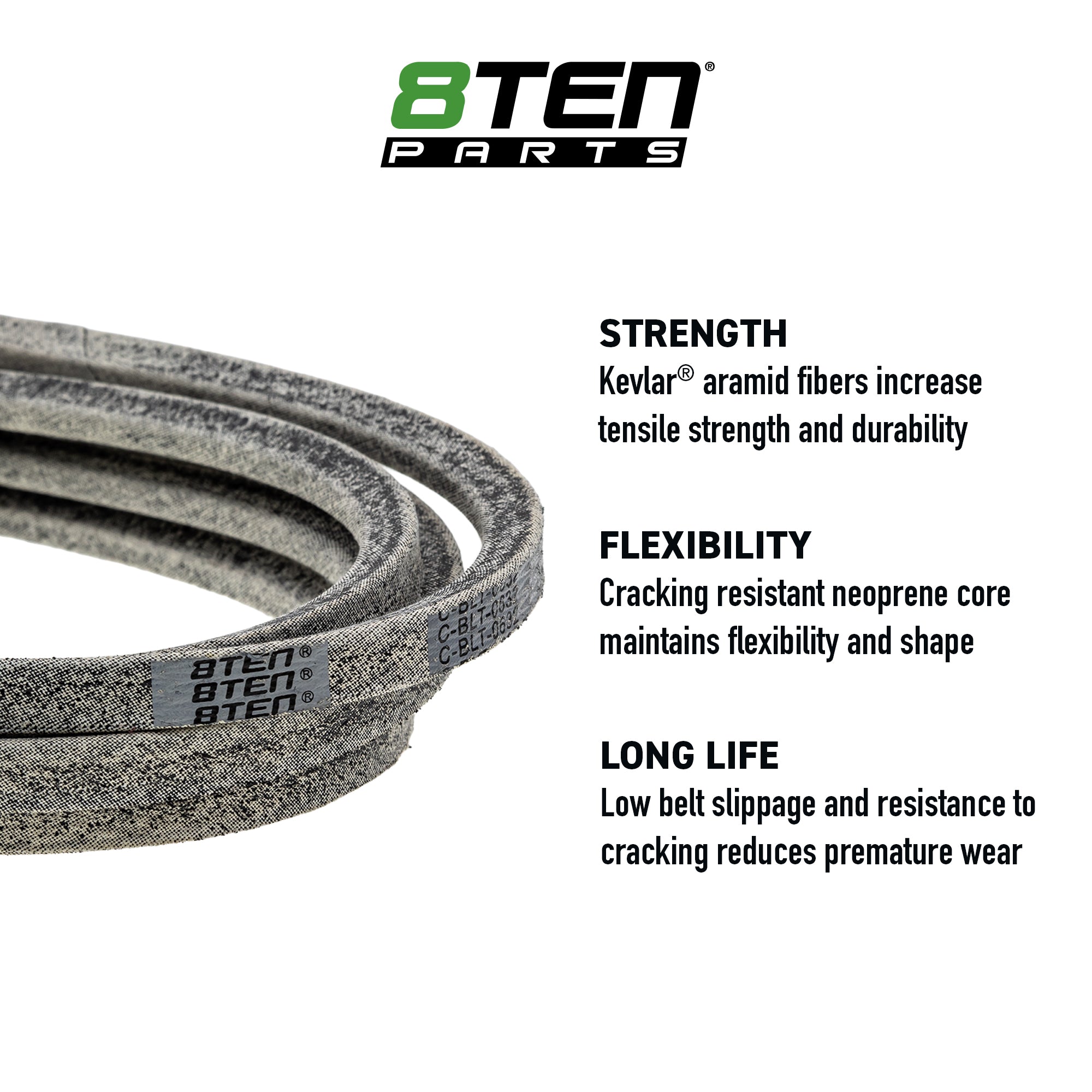 8TEN 810-CBL2854T Replacement Belt