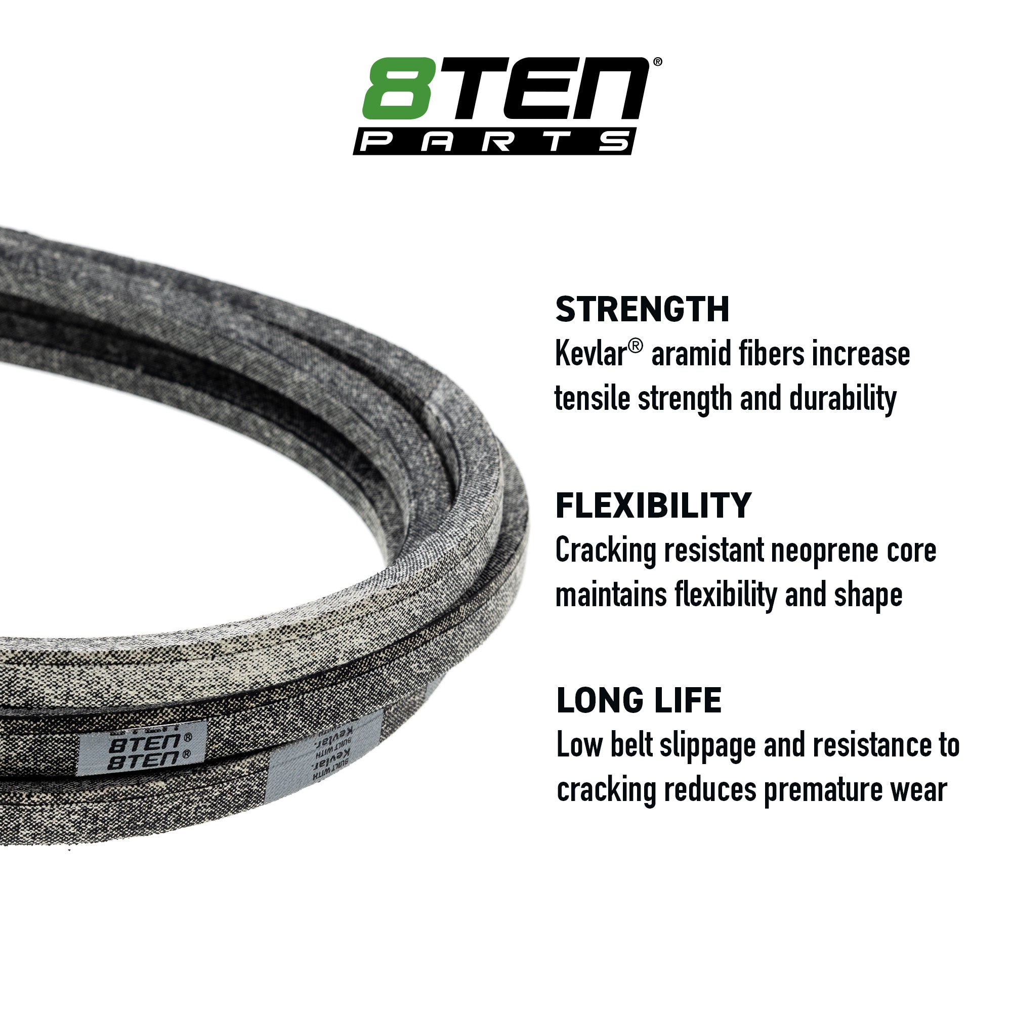 Belt with Kevlar® For John Deere Yard-Machines | 8TEN