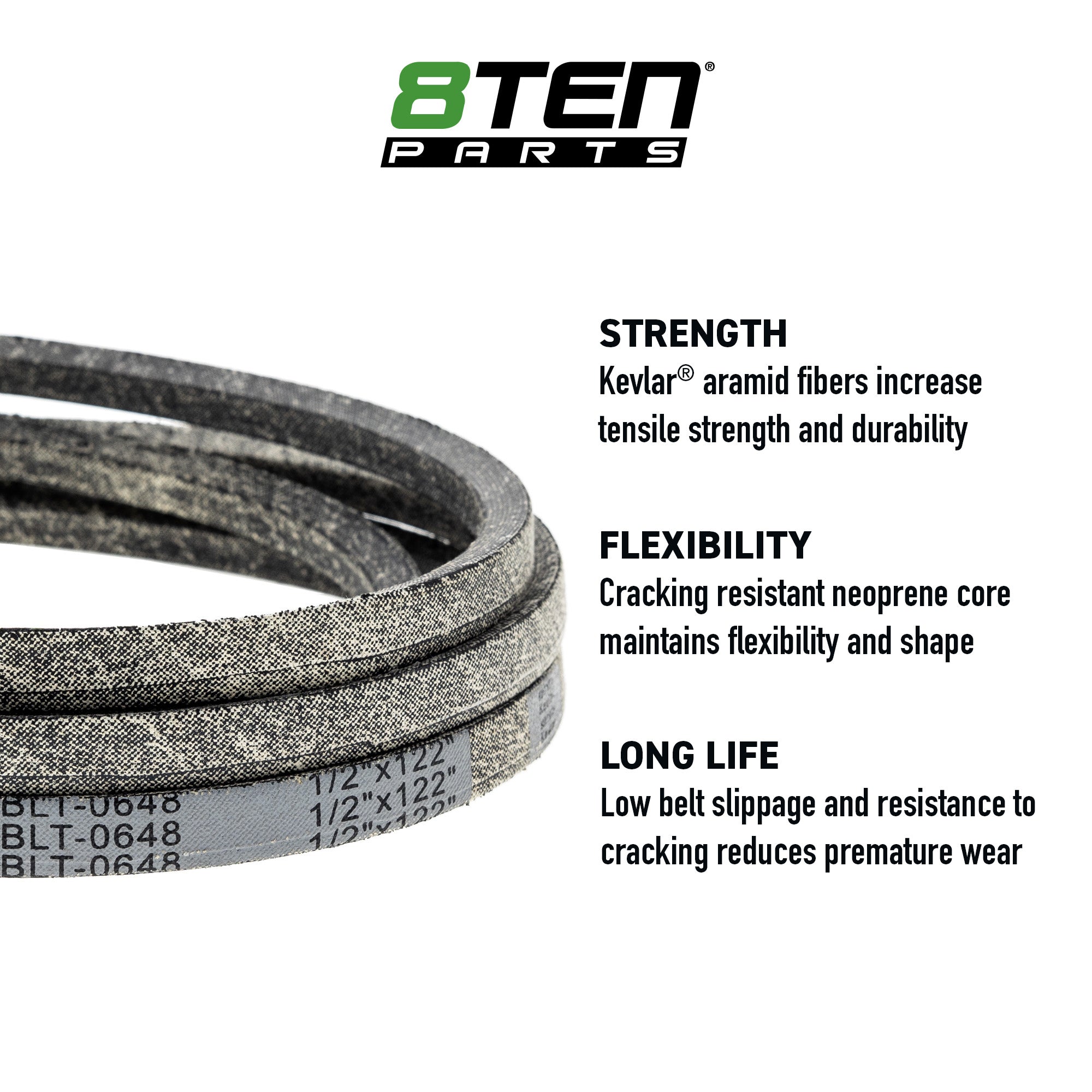 8TEN 810-CBL2860T Replacement Belt