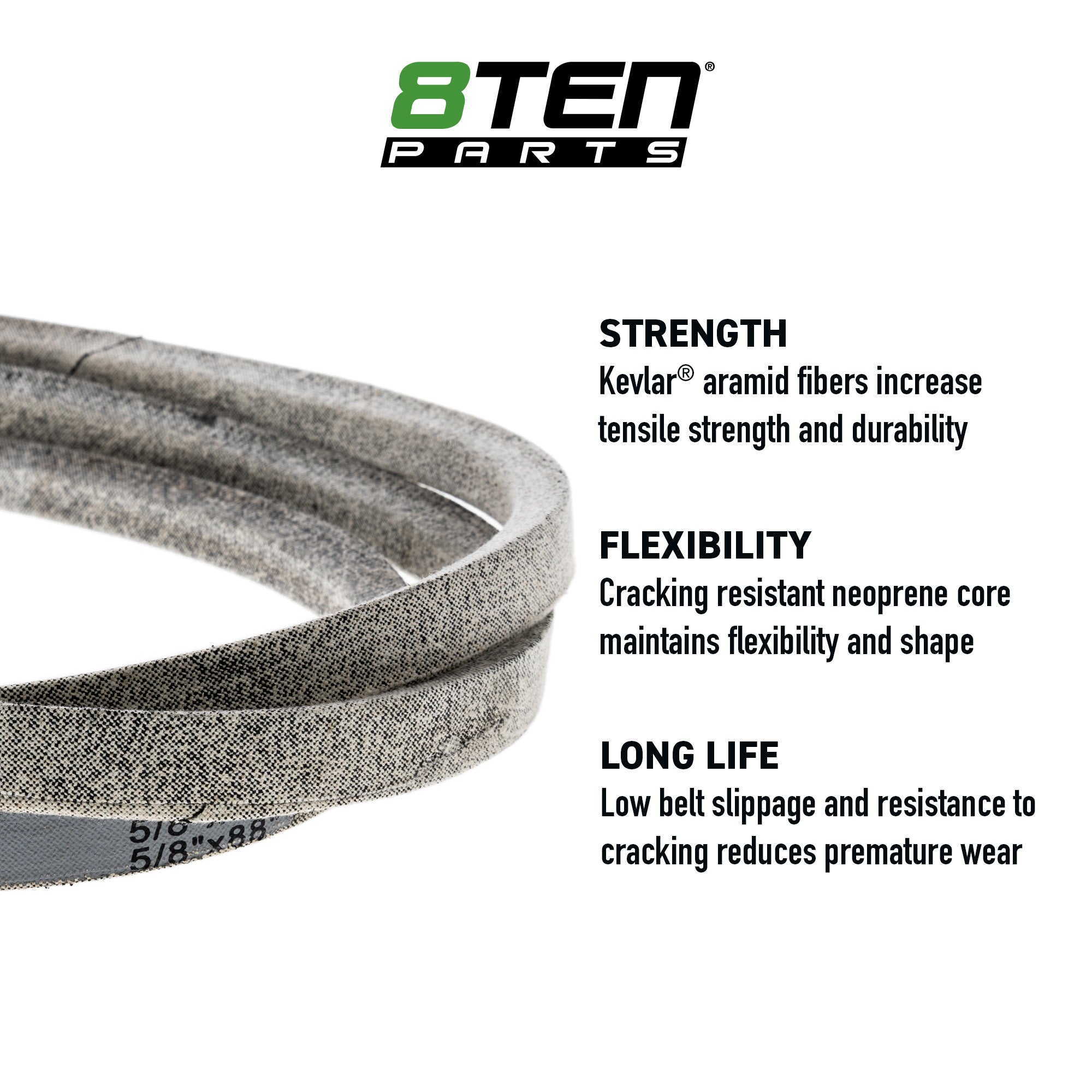 8TEN 810-CBL2872T Replacement Belt