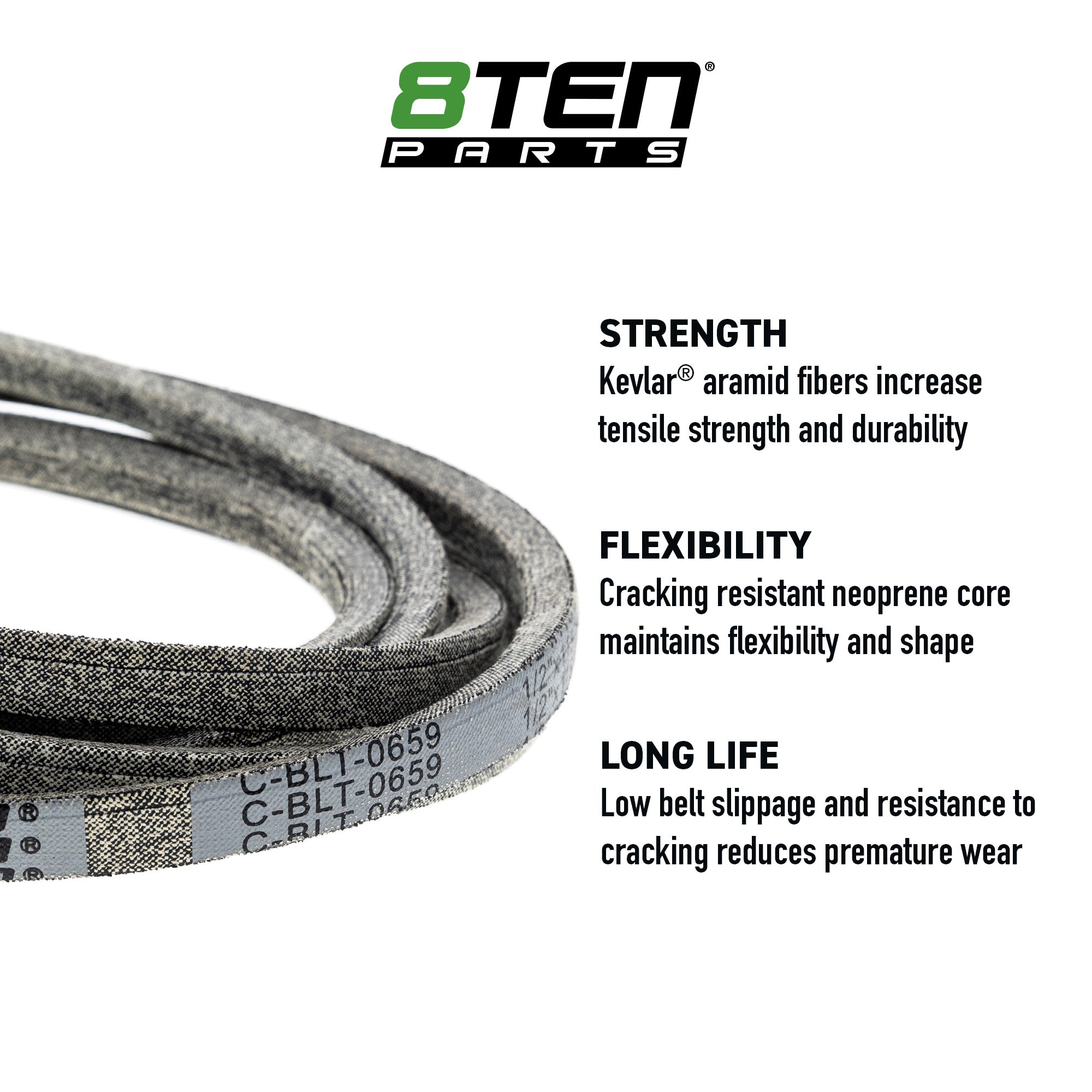 8TEN 810-CBL2871T Replacement Belt