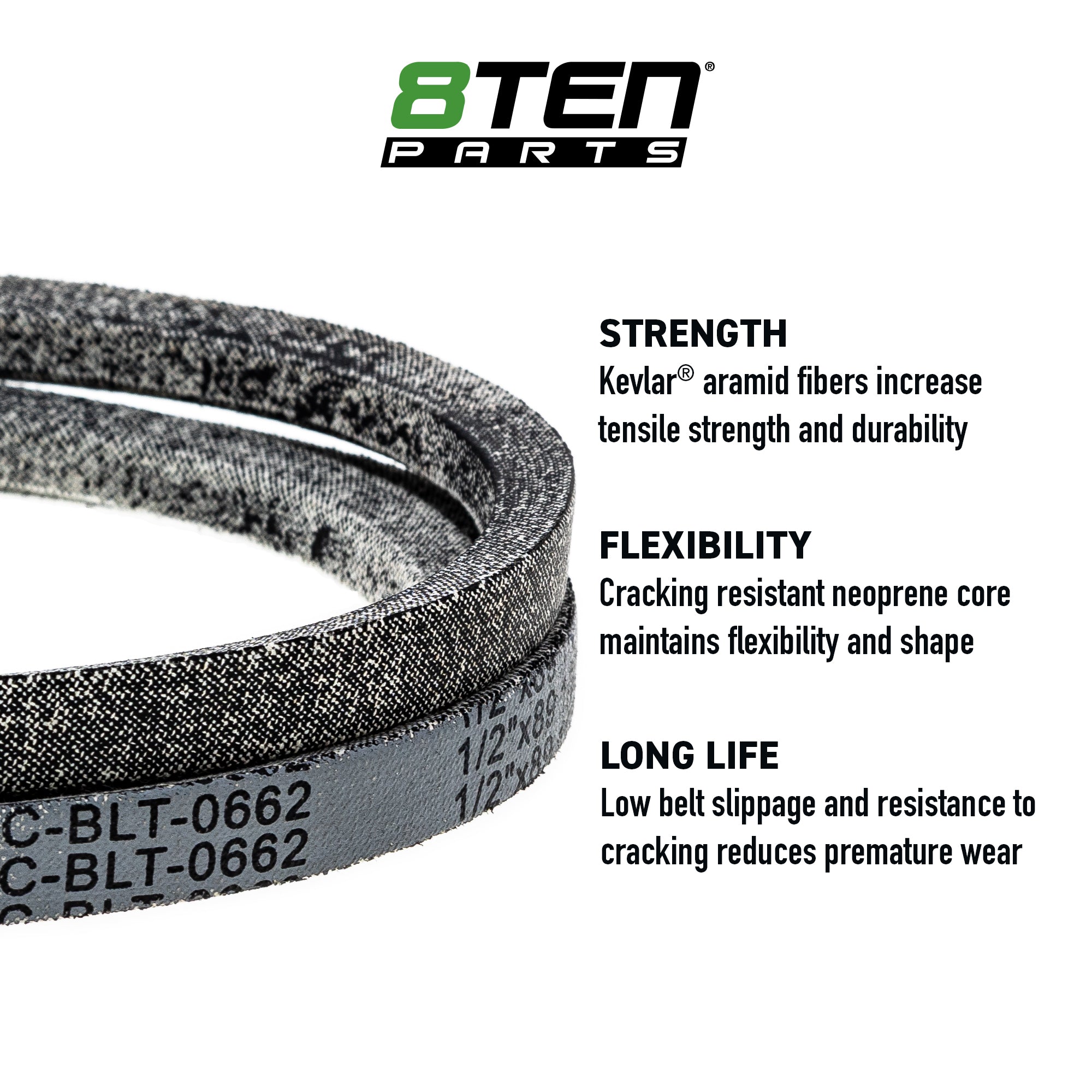8TEN 810-CBL2884T Replacement Belt