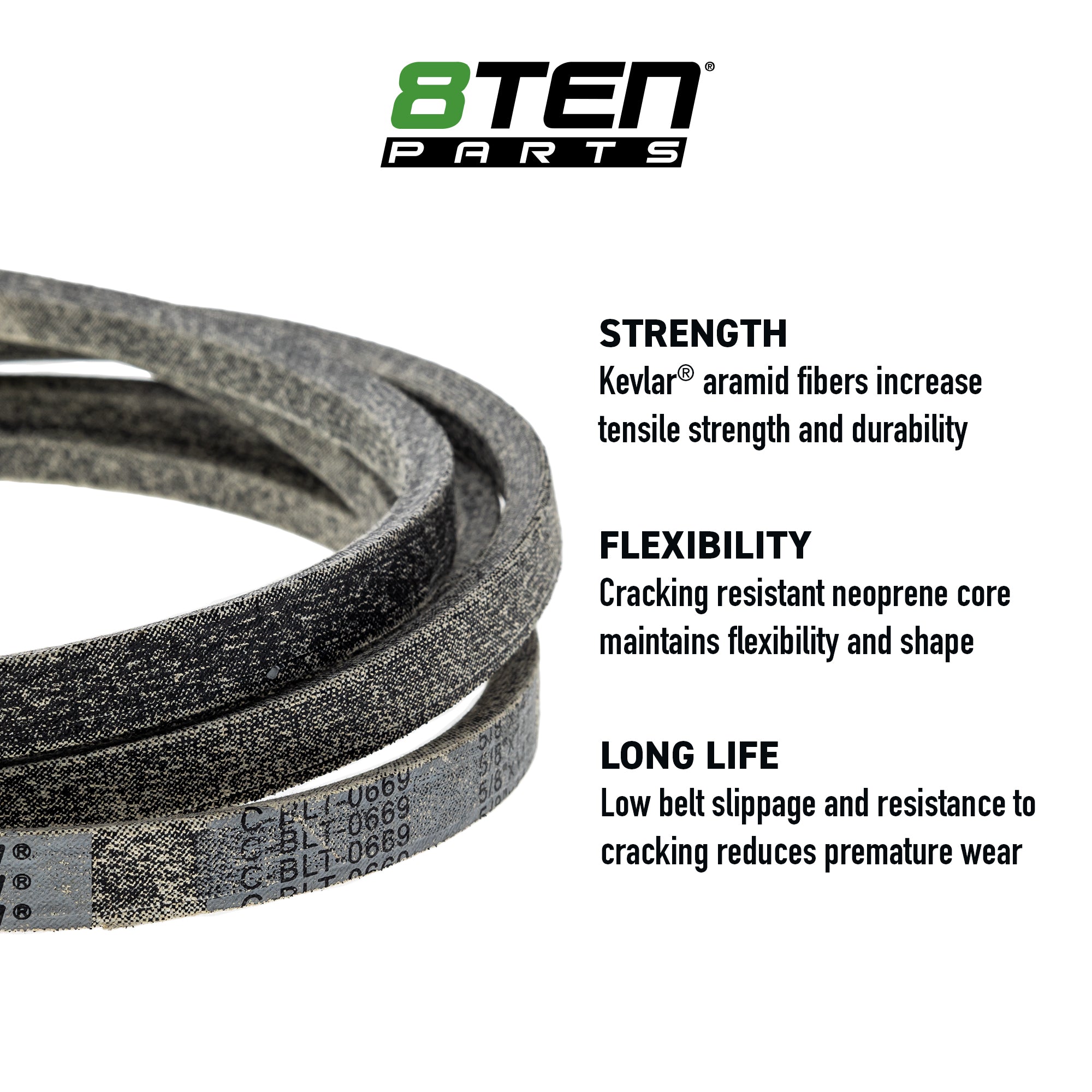 8TEN 810-CBL2881T Replacement Belt