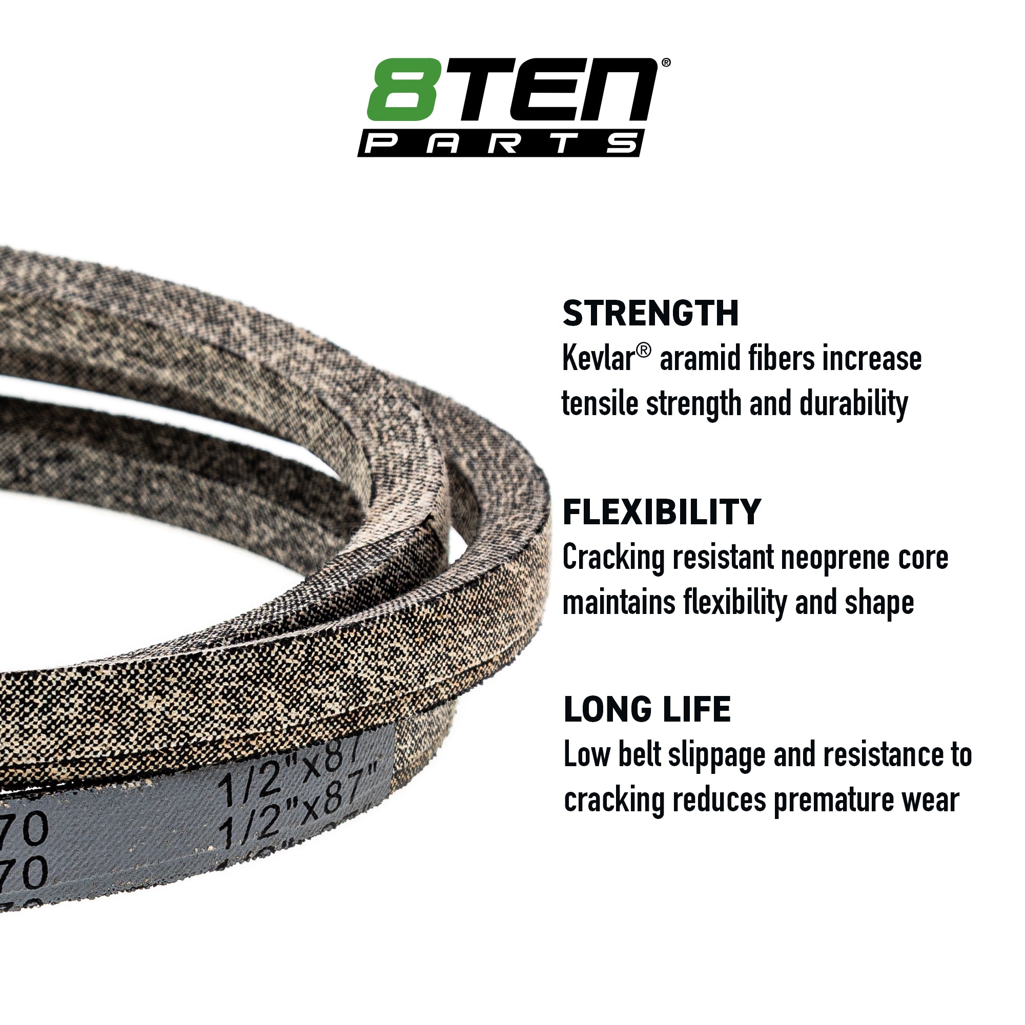 8TEN 810-CBL2892T Replacement Belt
