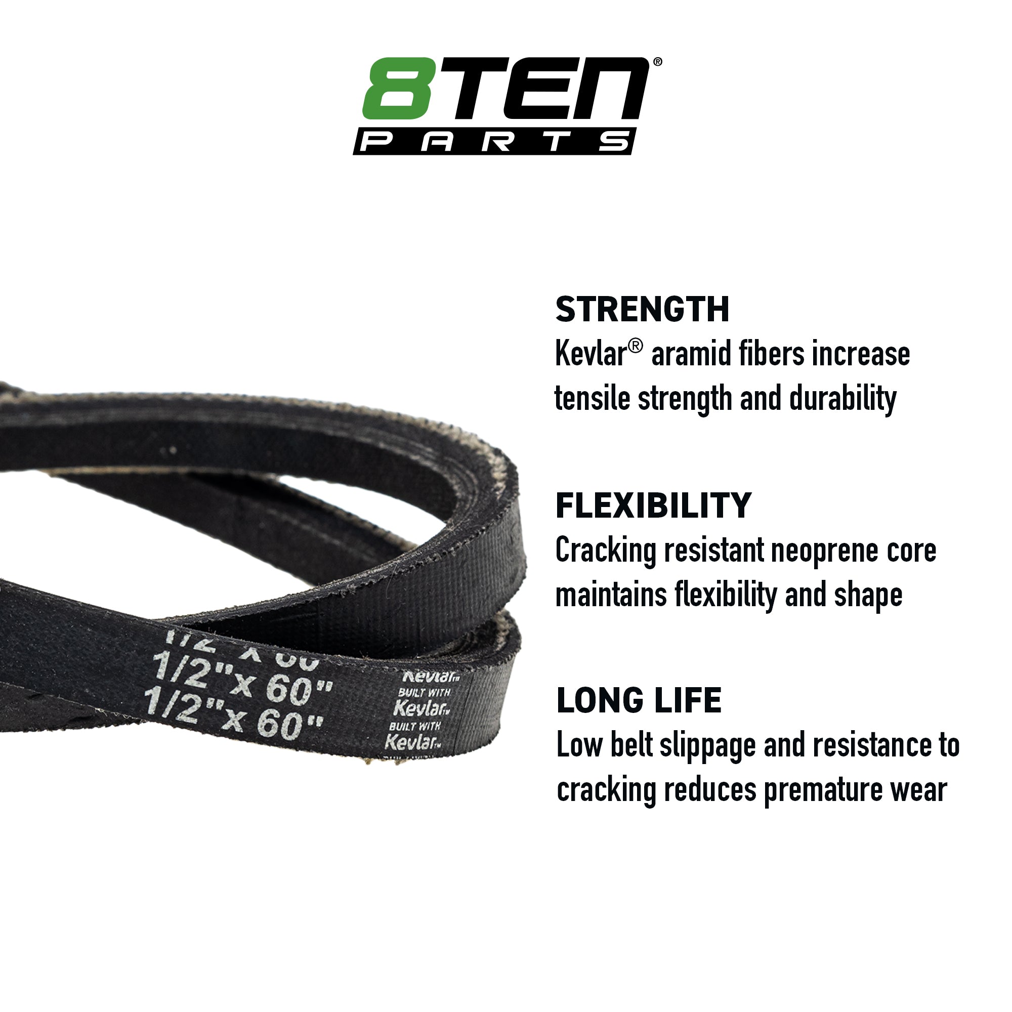 8TEN 810-CBL2890T Replacement Belt
