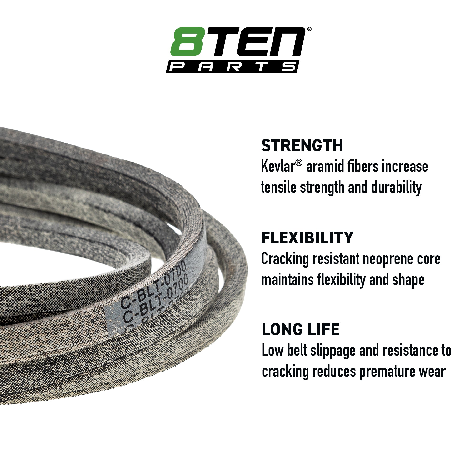 8TEN 810-CBL2922T Replacement Belt