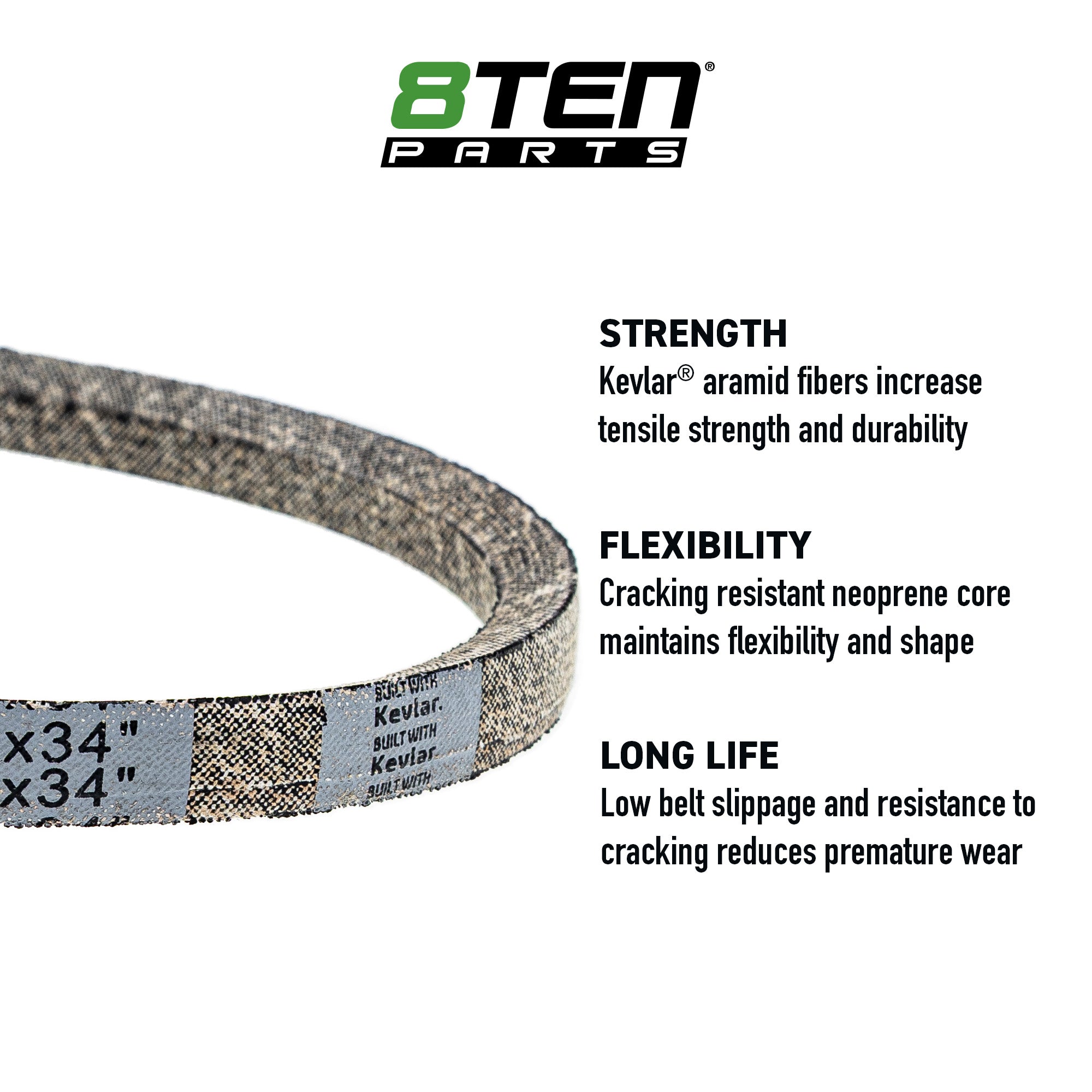 8TEN 810-CBL2933T Replacement Belt