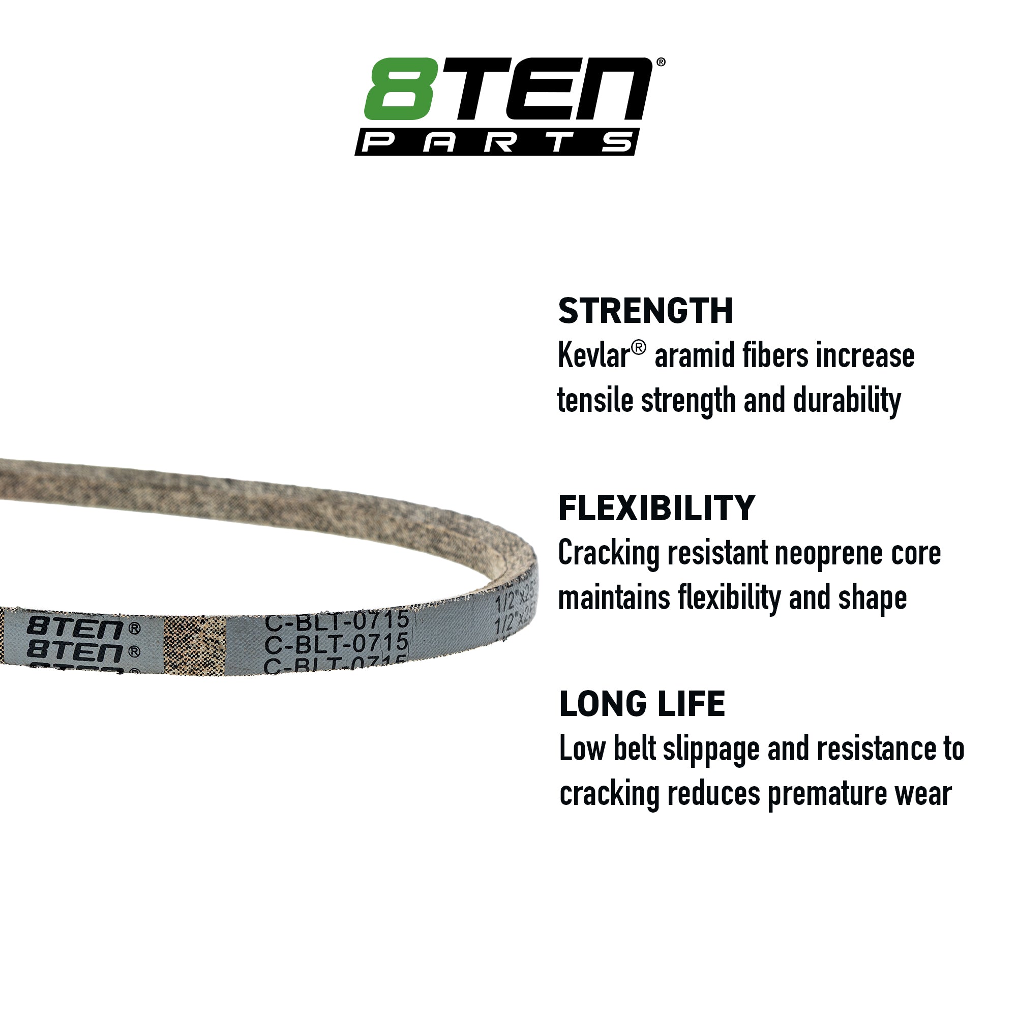 8TEN 810-CBL2937T Replacement Belt