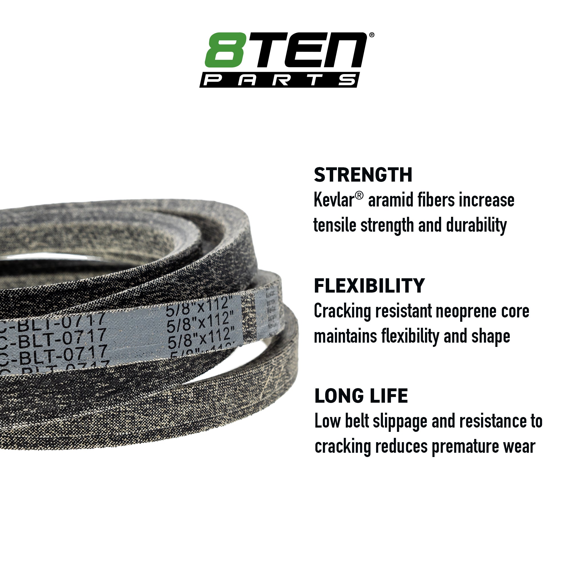 8TEN 810-CBL2939T Replacement Belt