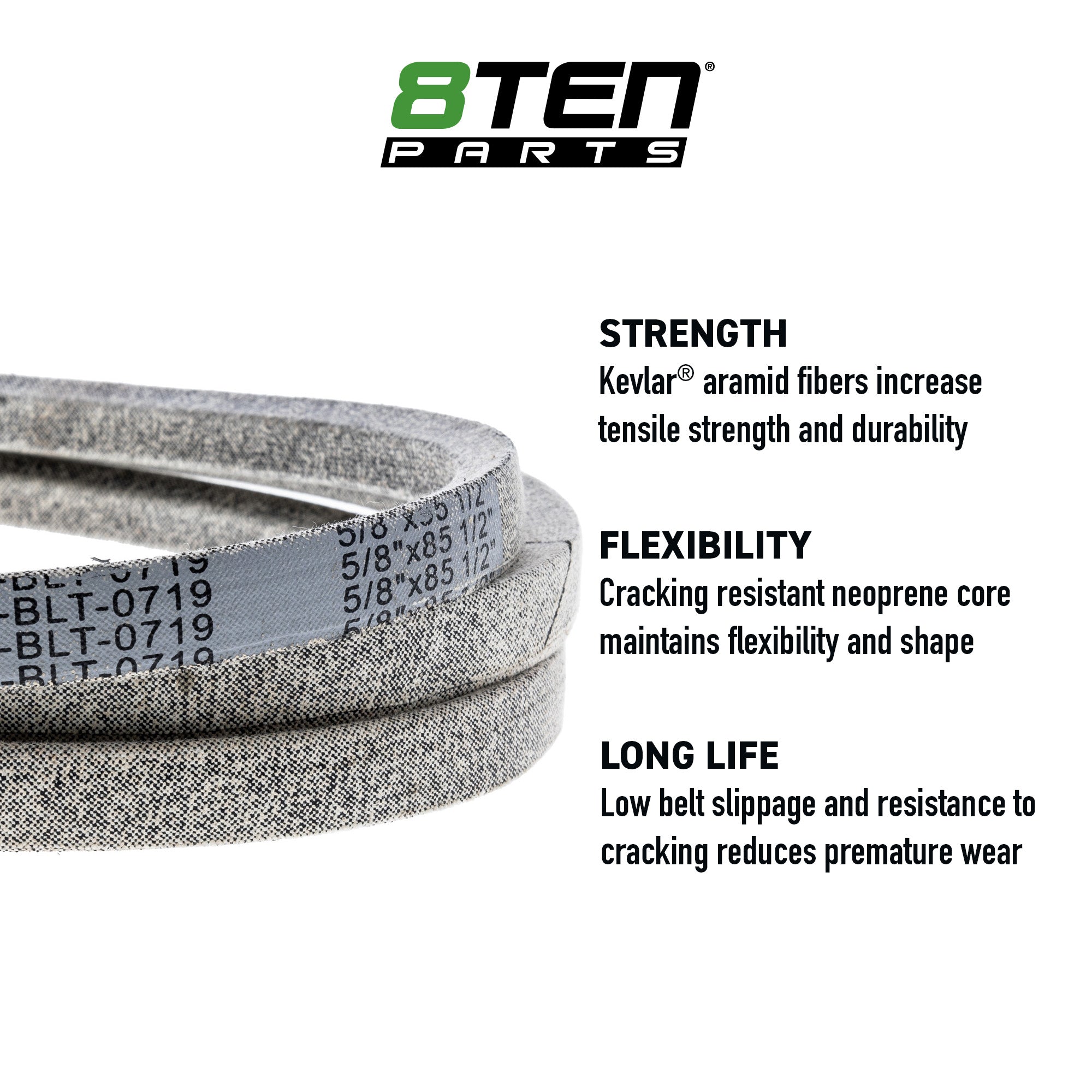 8TEN 810-CBL2931T Replacement Belt
