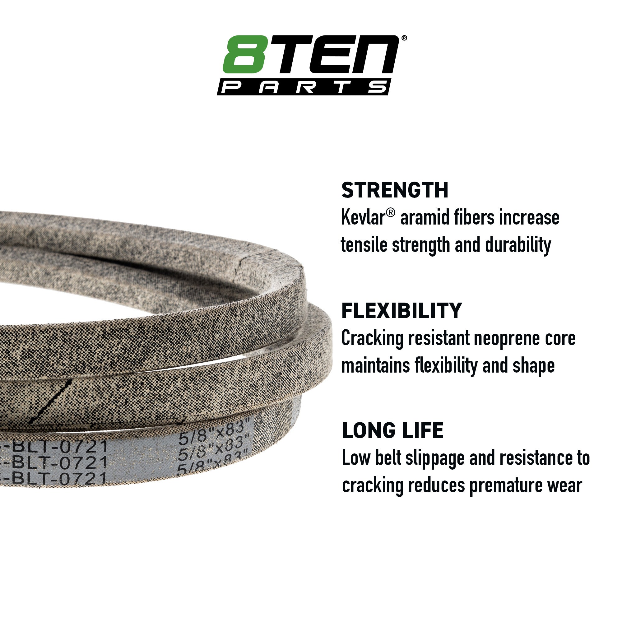 8TEN 810-CBL2943T Replacement Belt