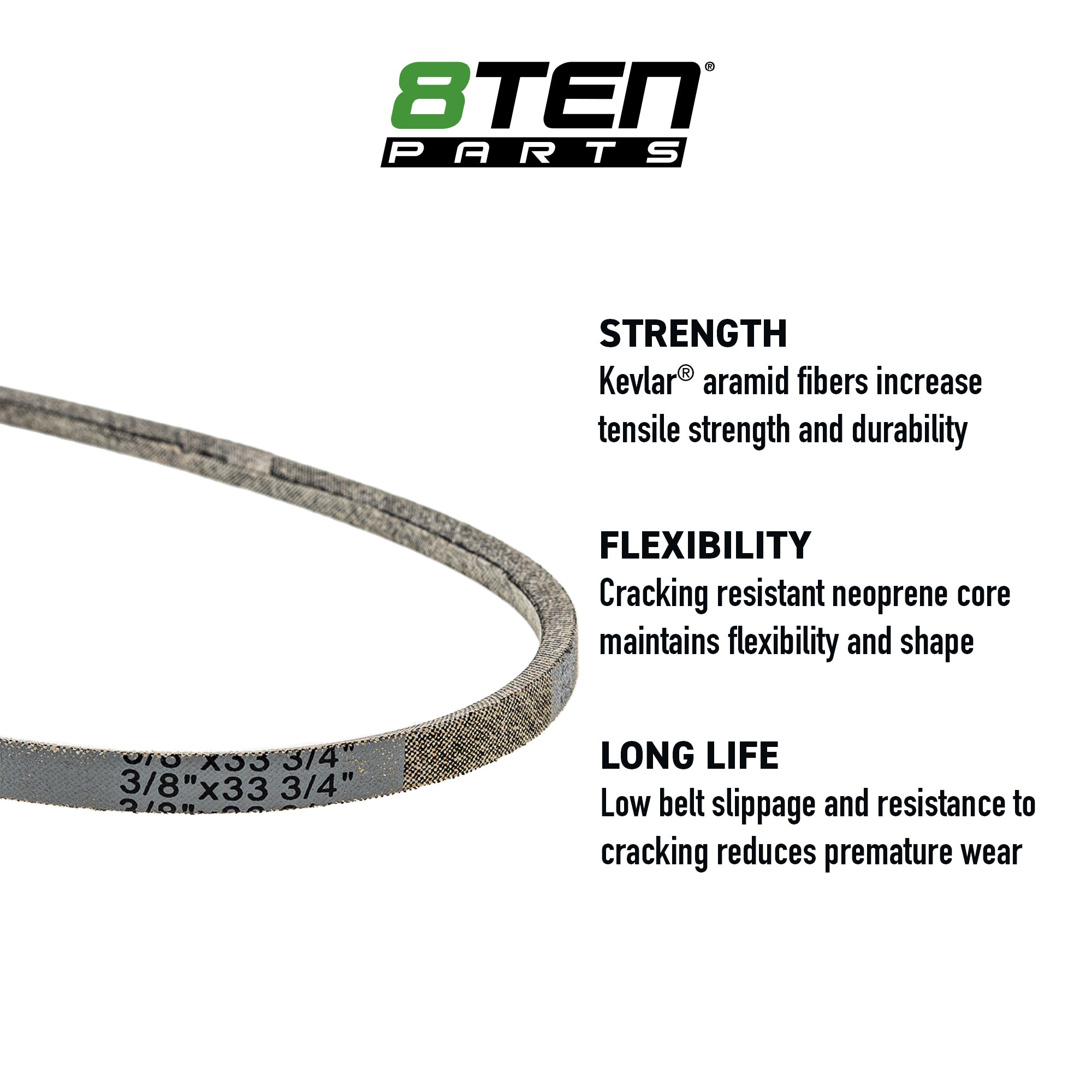 8TEN 810-CBL2949T Replacement Belt