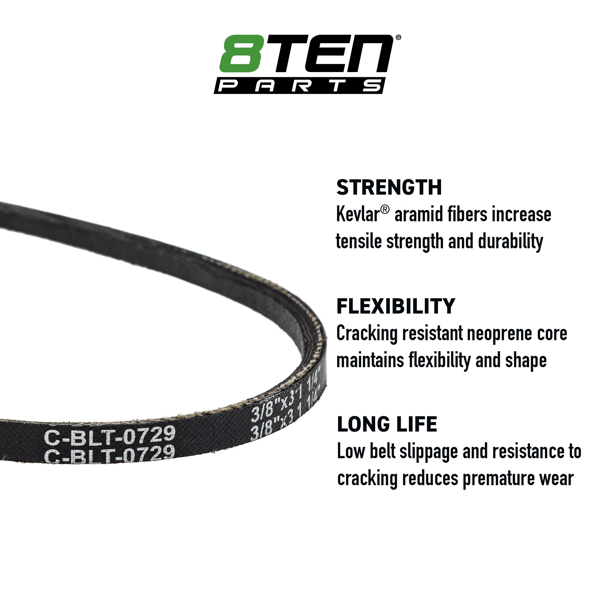 8TEN 810-CBL2941T Replacement Belt