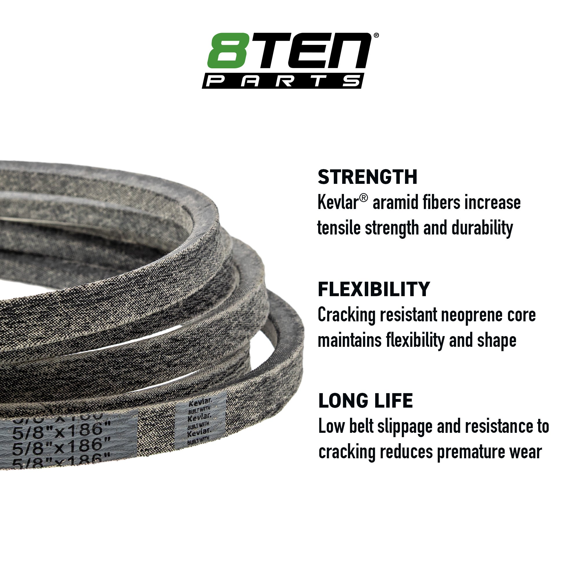 8TEN 810-CBL2957T Replacement Belt