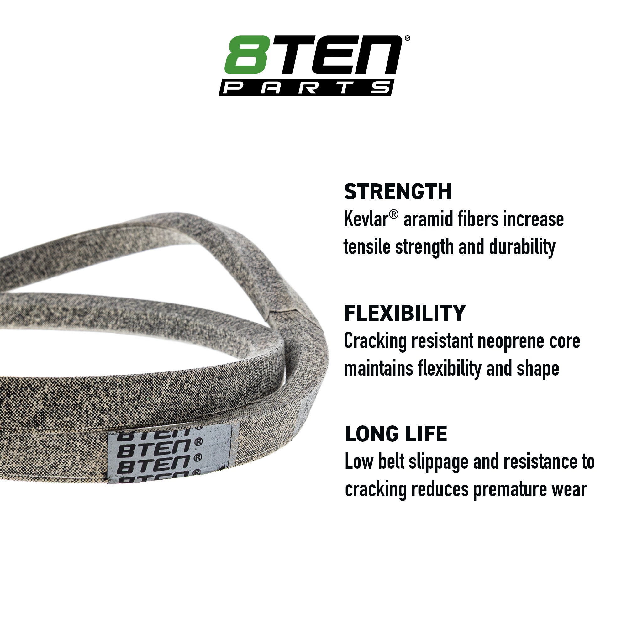 Belt with Kevlar® For Scag John Deere TCU19624 | 8TEN