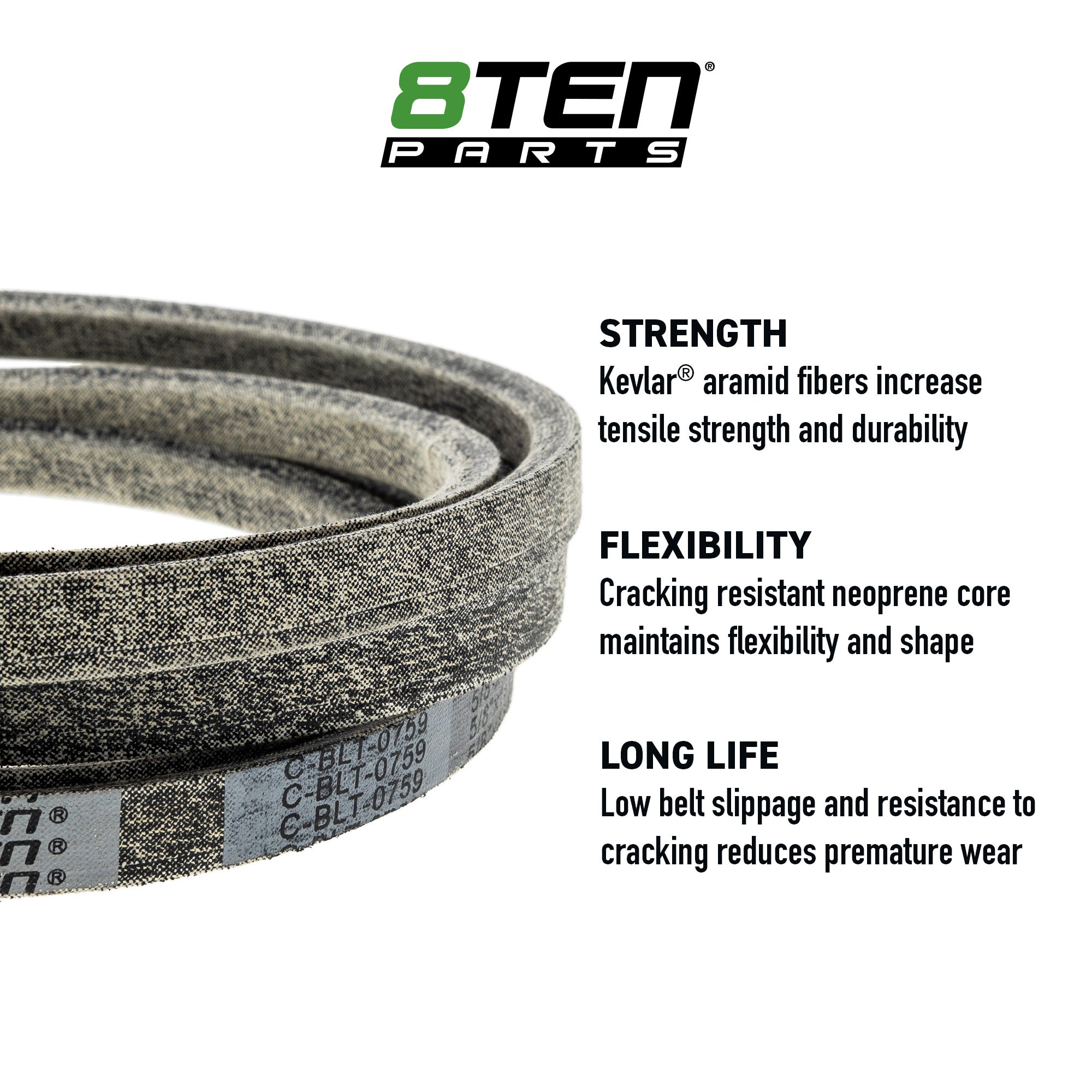 8TEN 810-CBL2971T Replacement Belt