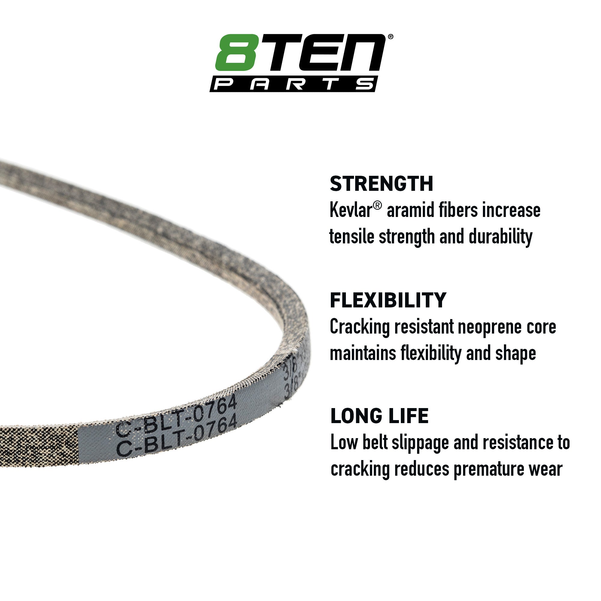 8TEN 810-CBL2986T Replacement Belt