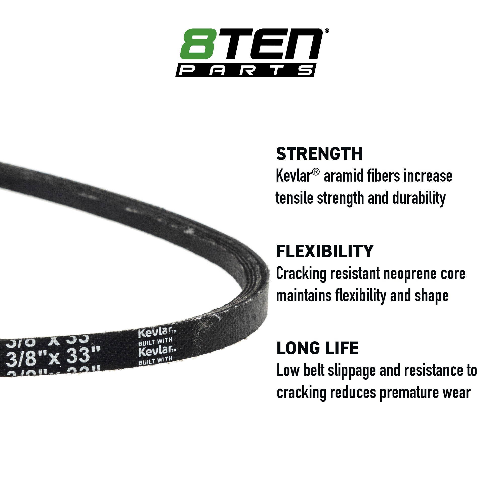 8TEN 810-CBL2989T Replacement Belt