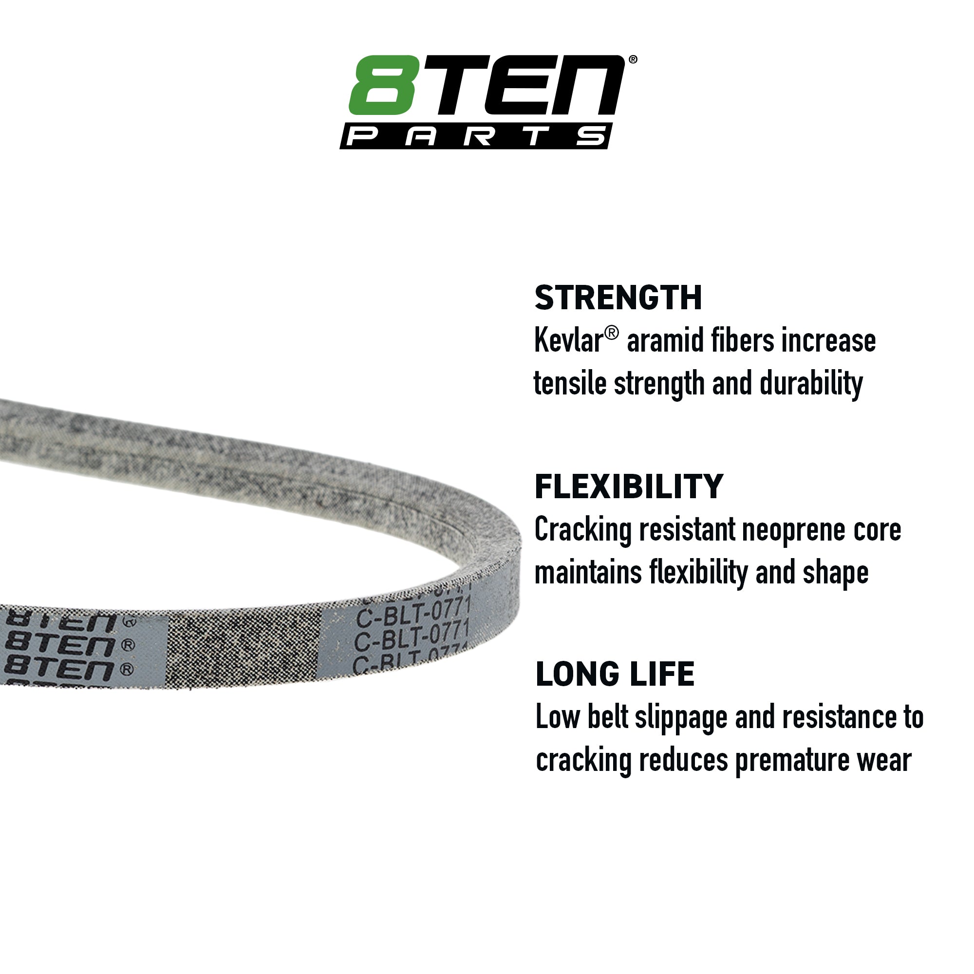 8TEN 810-CBL2993T Replacement Belt