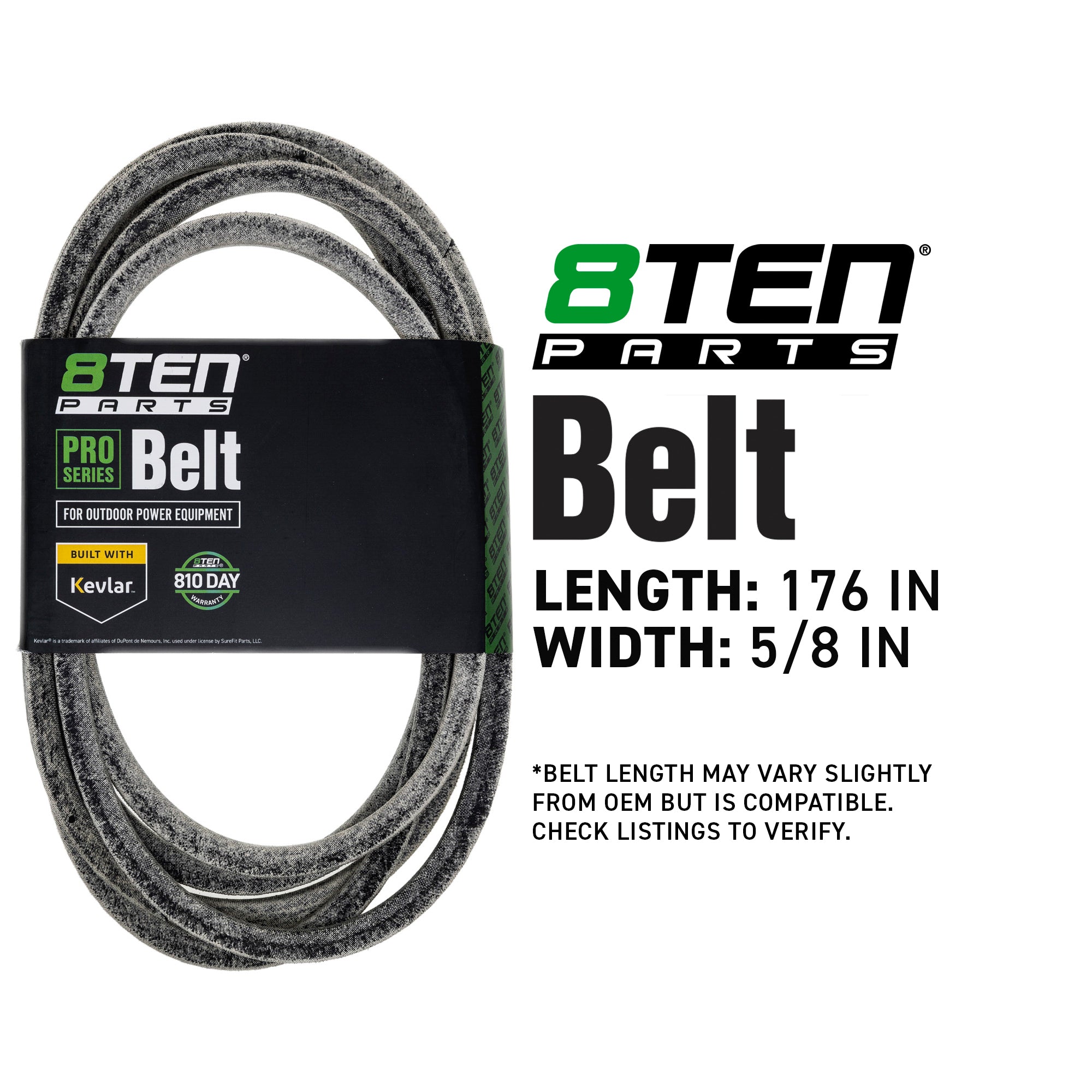 Belt with Kevlar® For Husqvarna Ferris 5103391 | 8TEN