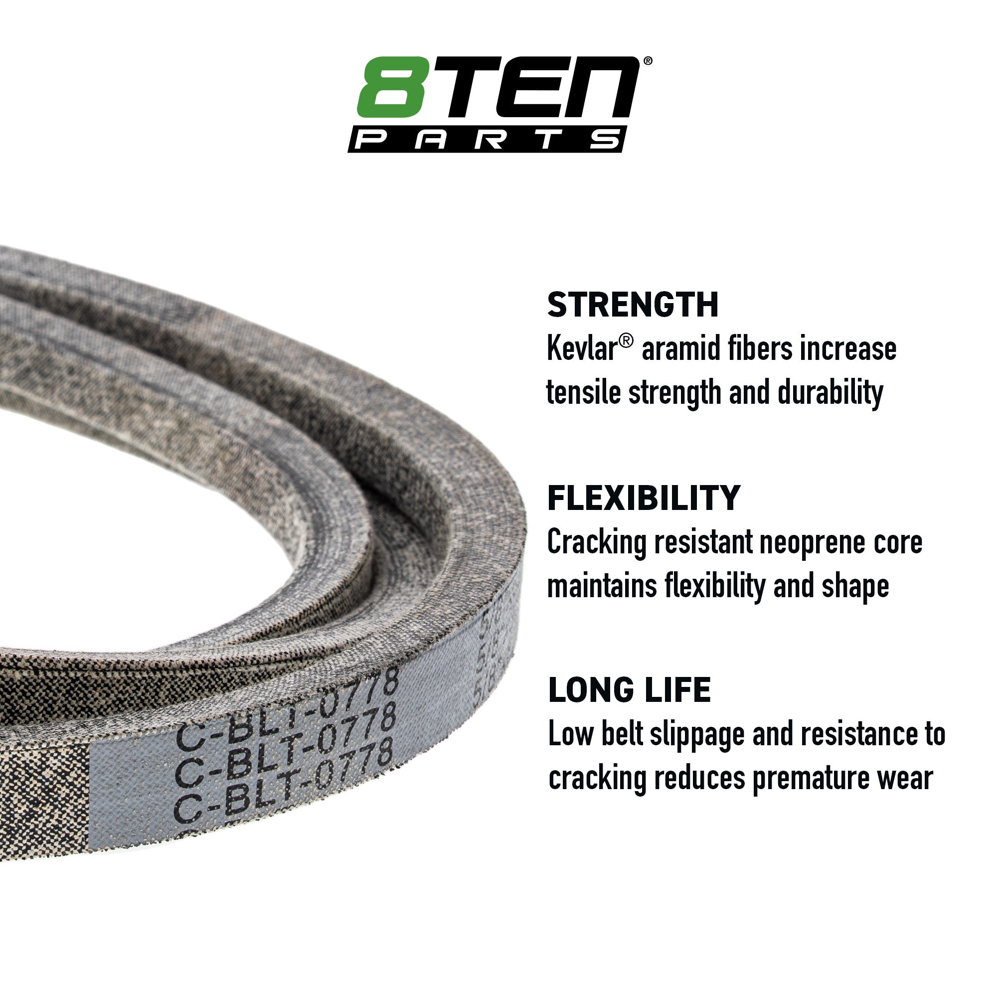 8TEN 810-CBL2990T Replacement Belt