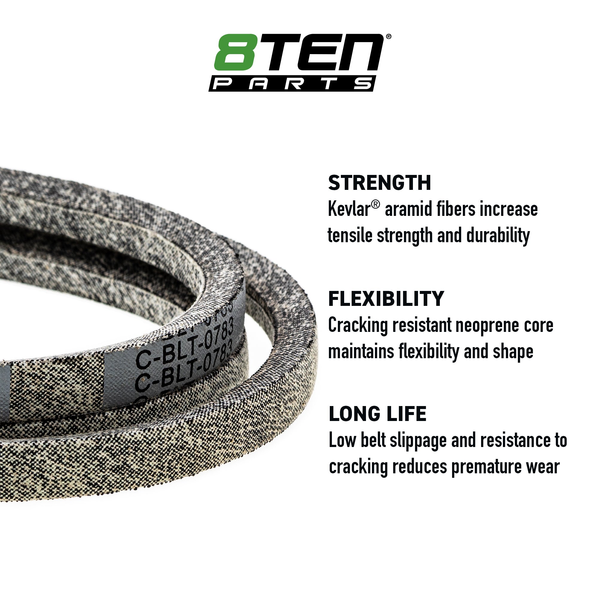 Belt with Kevlar® For MTD Cub Cadet Simplicity | 8TEN