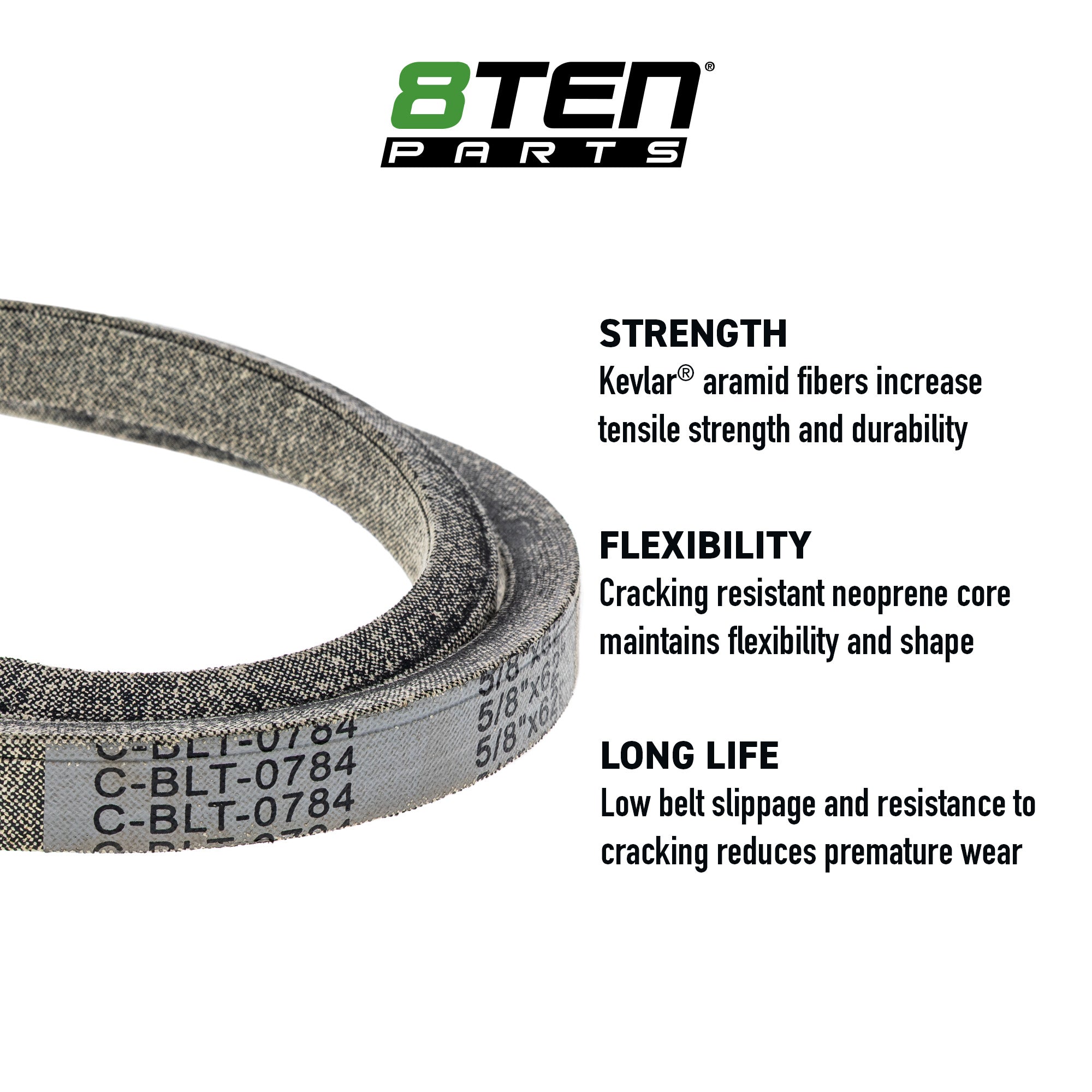 8TEN 810-CBL2906T Replacement Belt