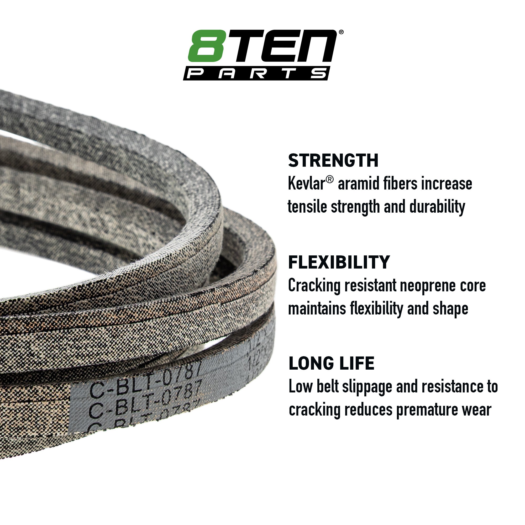 8TEN 810-CBL2909T Replacement Belt