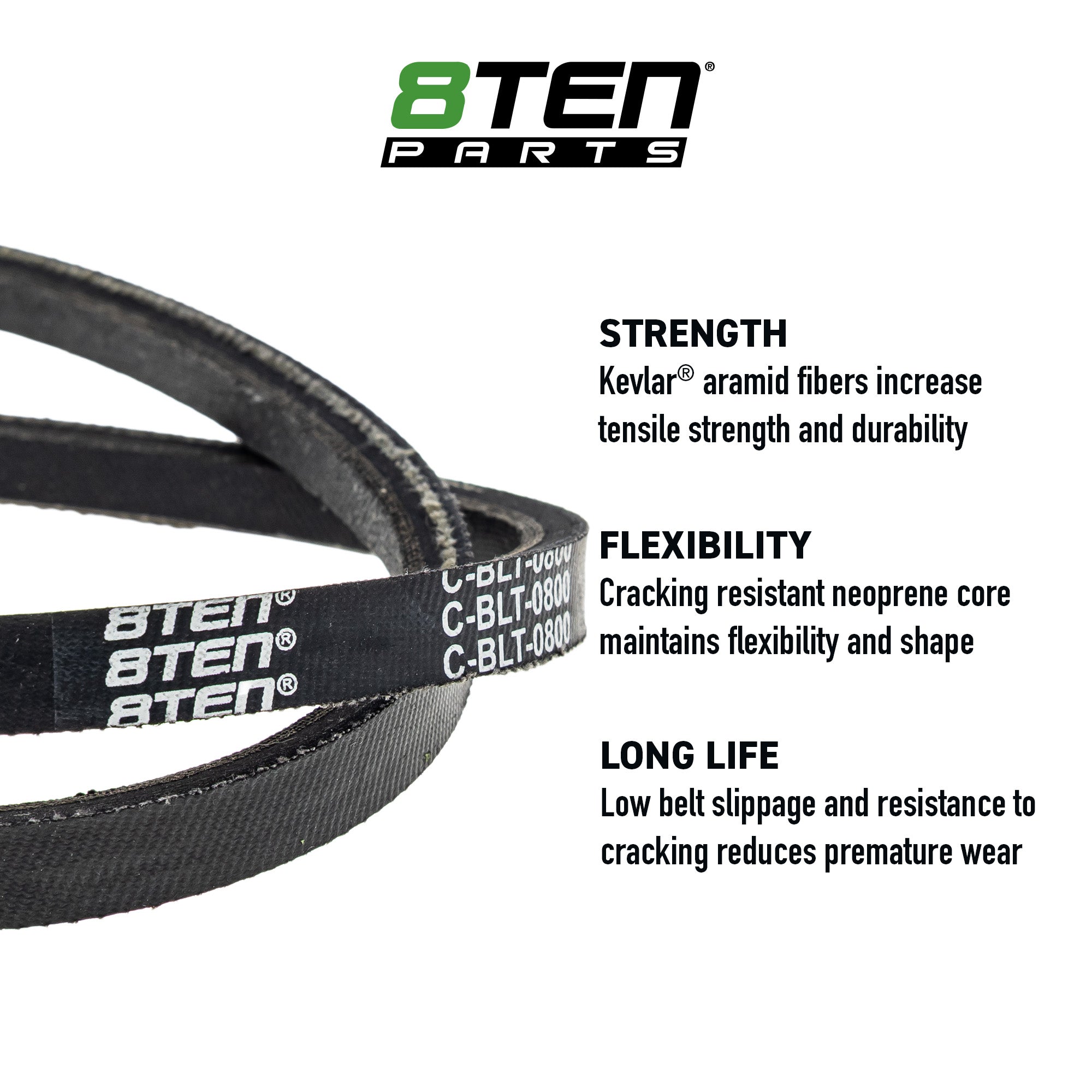8TEN 810-CBL2022T Replacement Belt