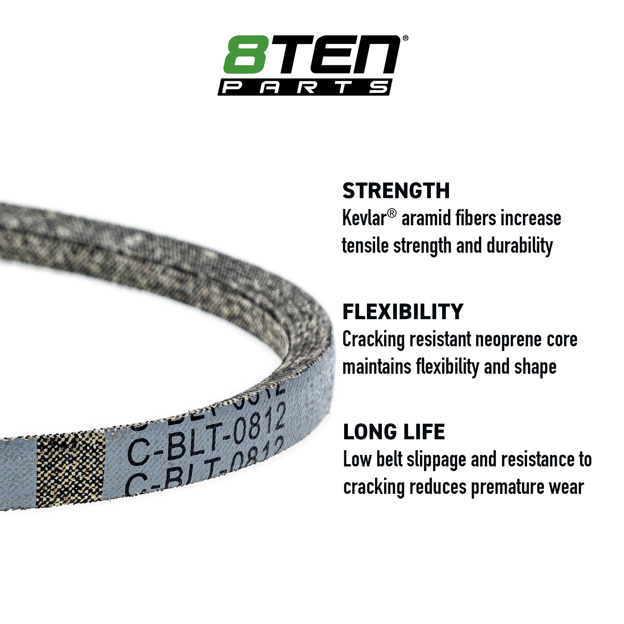 8TEN 810-CBL2034T Replacement Belt
