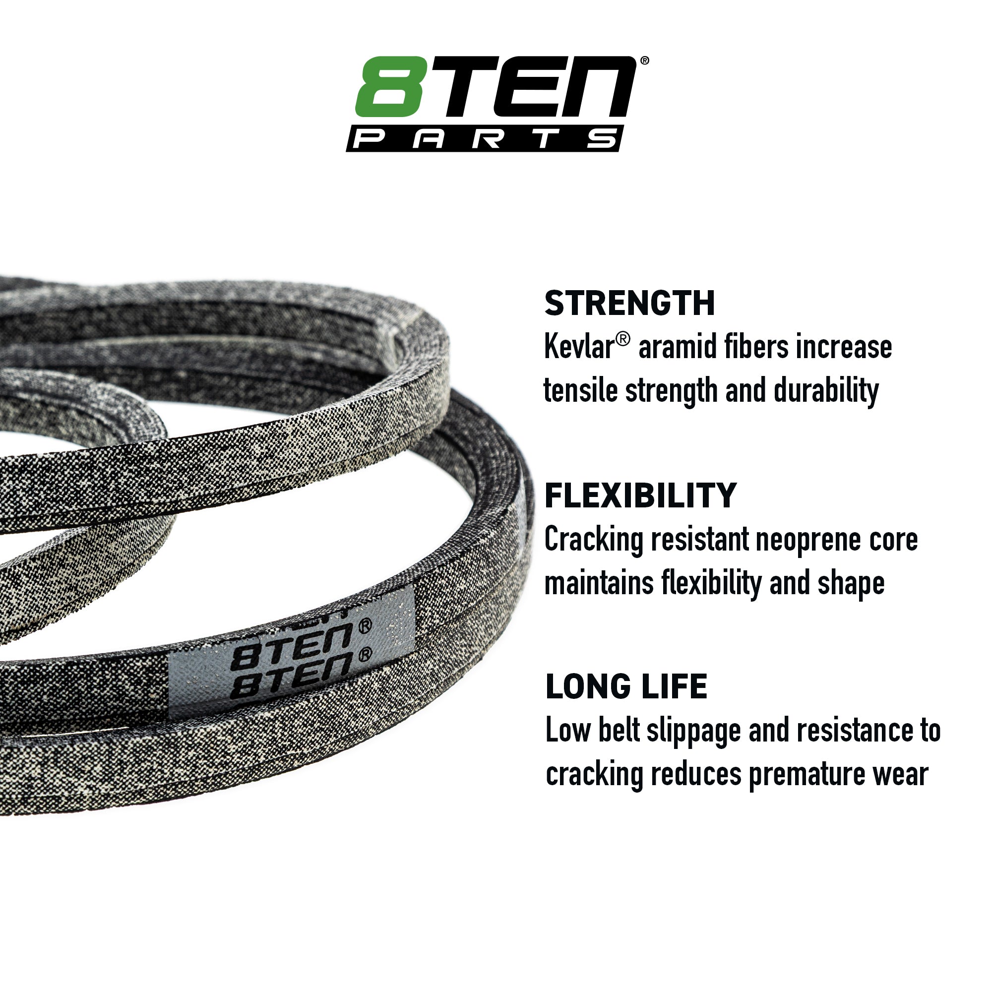 8TEN 810-CBL2037T Replacement Belt