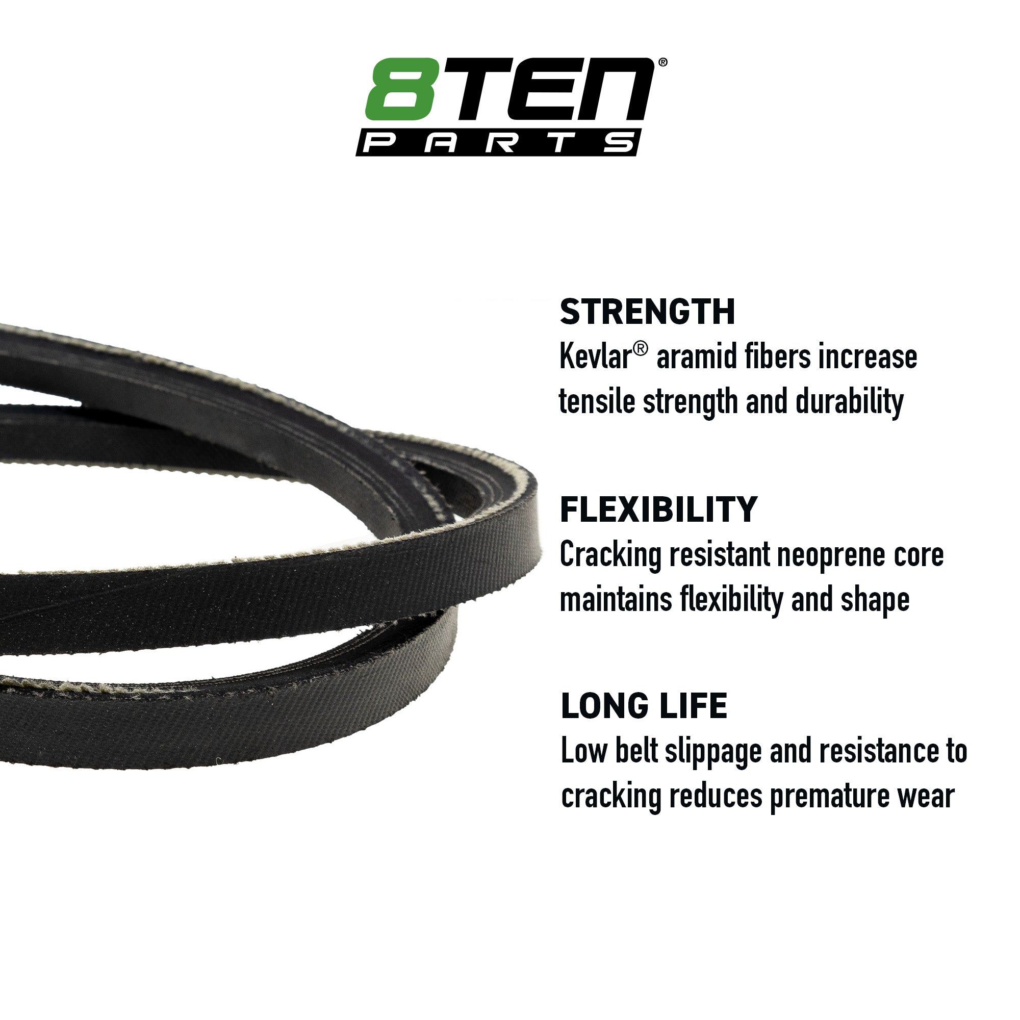 8TEN 810-CBL2043T Replacement Belt